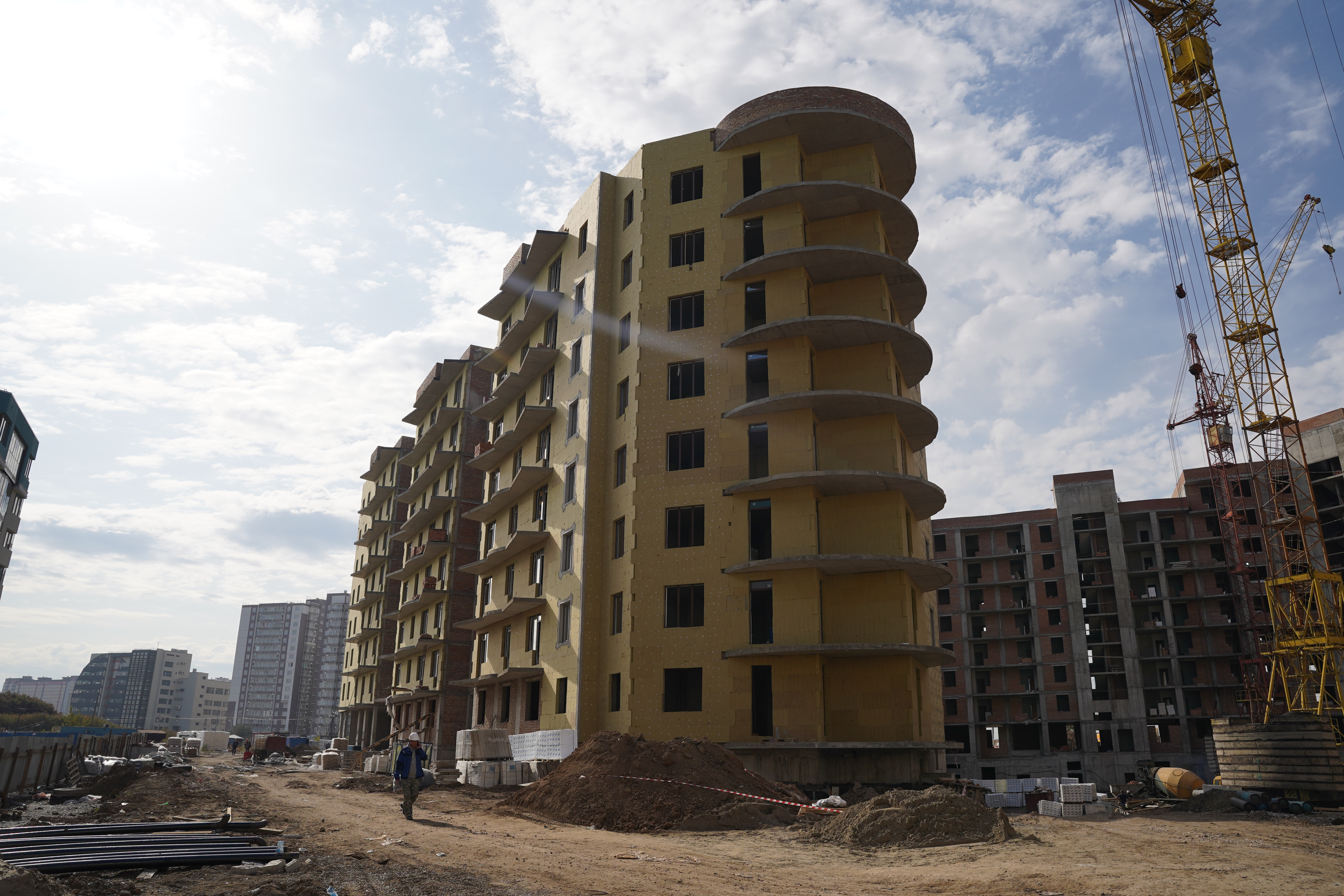 Ход Строительства ЖК ПРЕОБРАЖЕНСКИЙ Дом №3 СЕНТЯБРЬ 2020