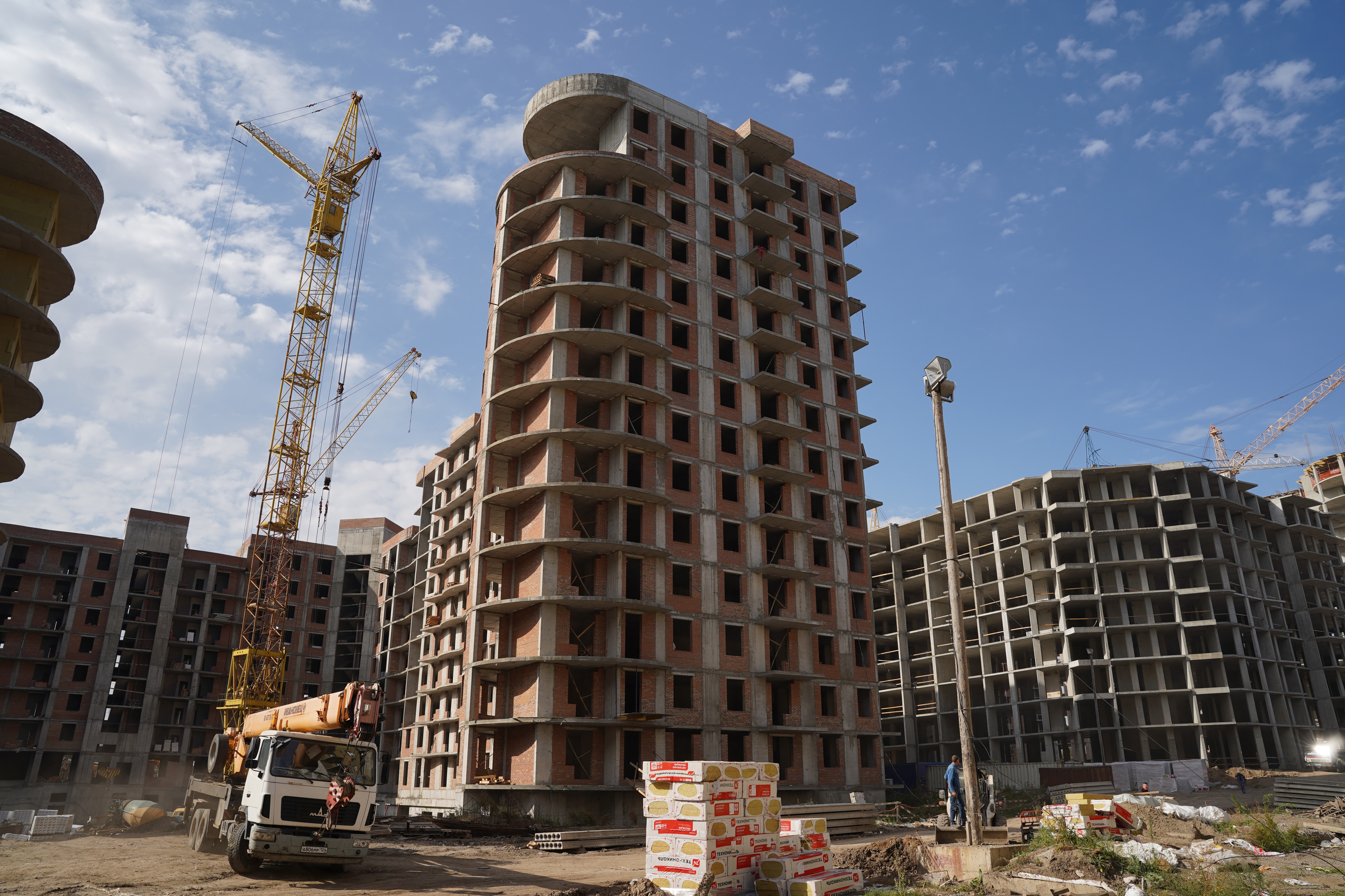 Ход Строительства ЖК ПРЕОБРАЖЕНСКИЙ Дом №3 СЕНТЯБРЬ 2020