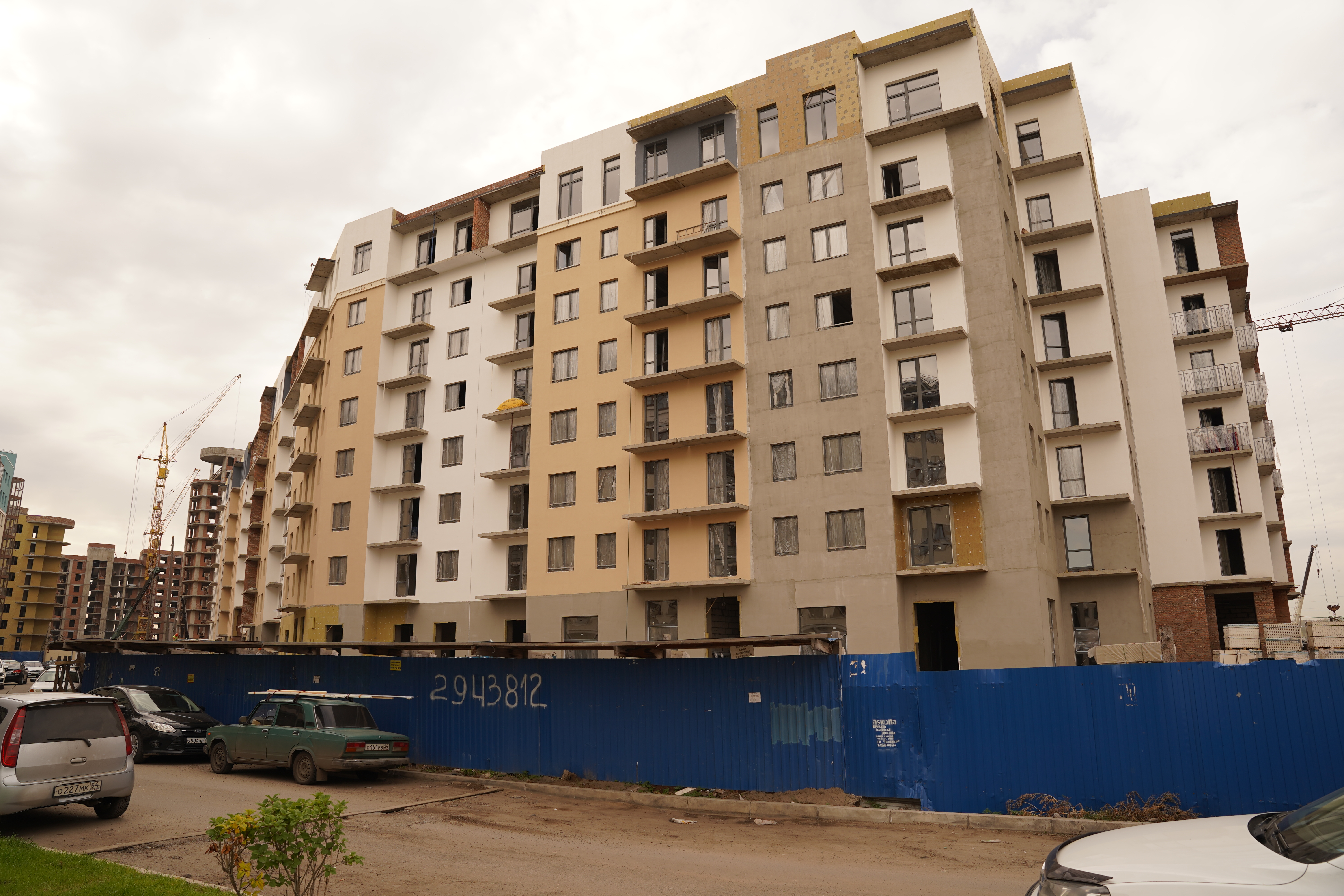 Ход Строительства ЖК ПРЕОБРАЖЕНСКИЙ Дом №4 СЕНТЯБРЬ 2020