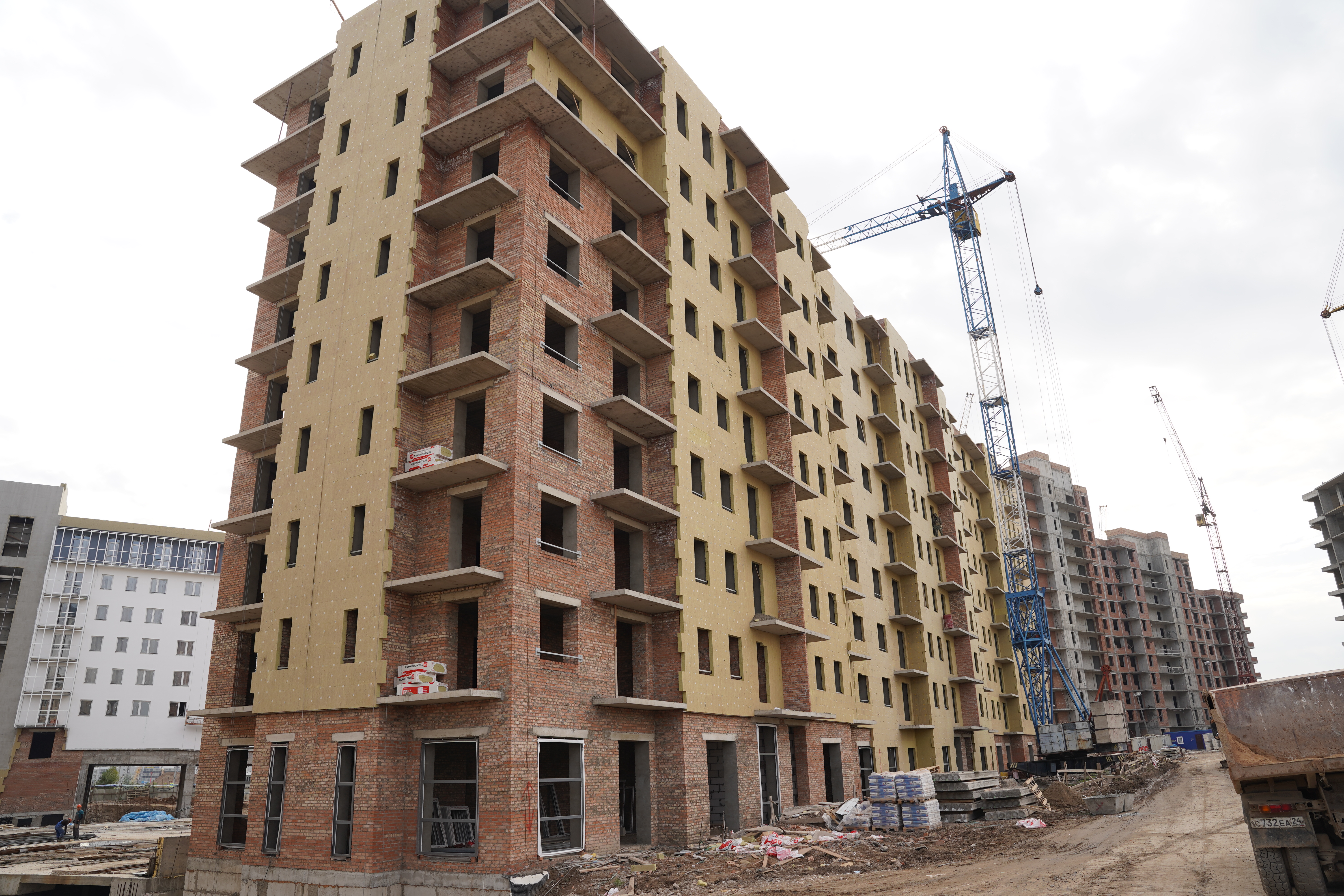 Ход Строительства ЖК ПРЕОБРАЖЕНСКИЙ Дом №4 СЕНТЯБРЬ 2020