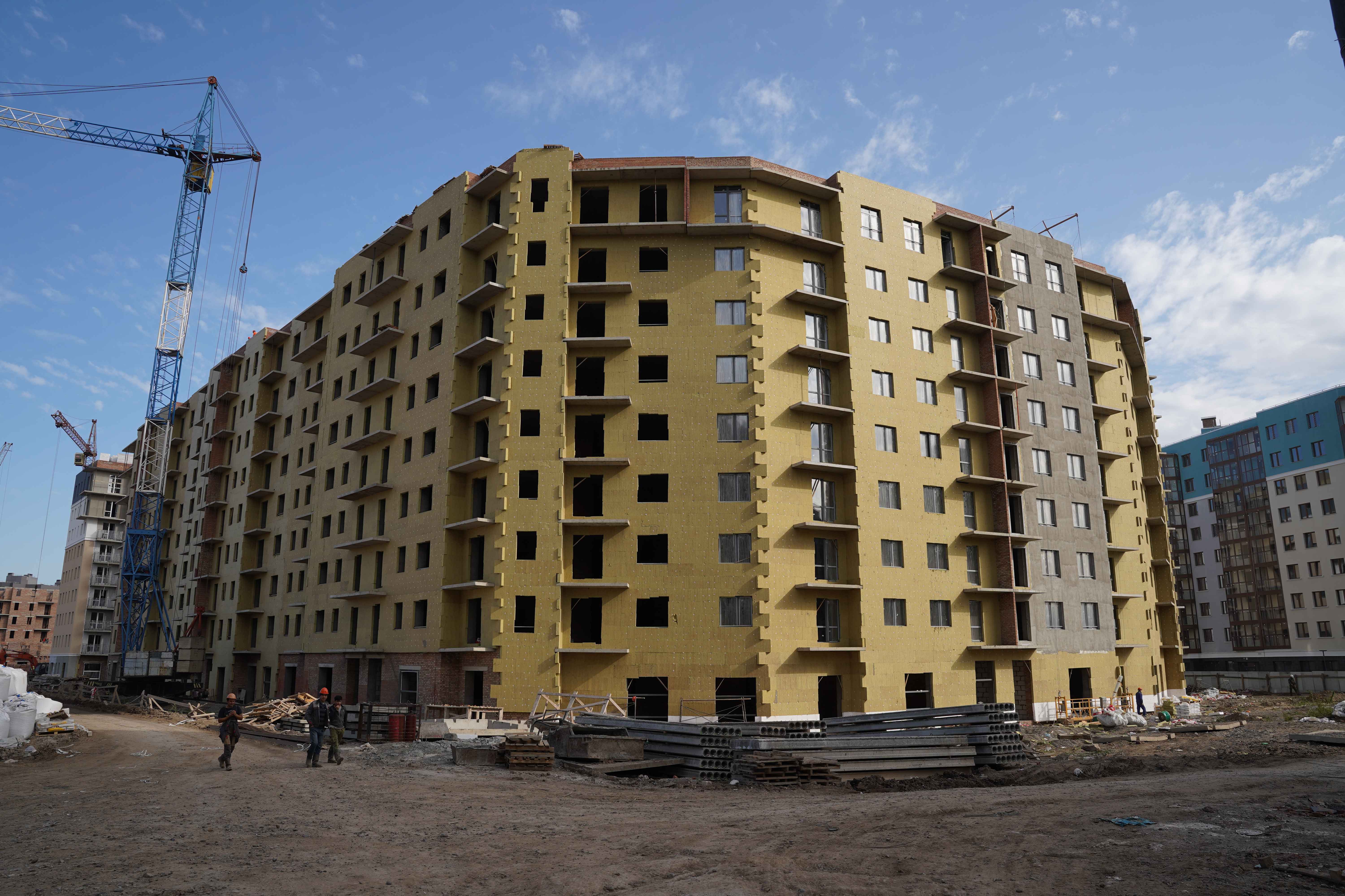 Ход Строительства ЖК ПРЕОБРАЖЕНСКИЙ Дом №4 СЕНТЯБРЬ 2020