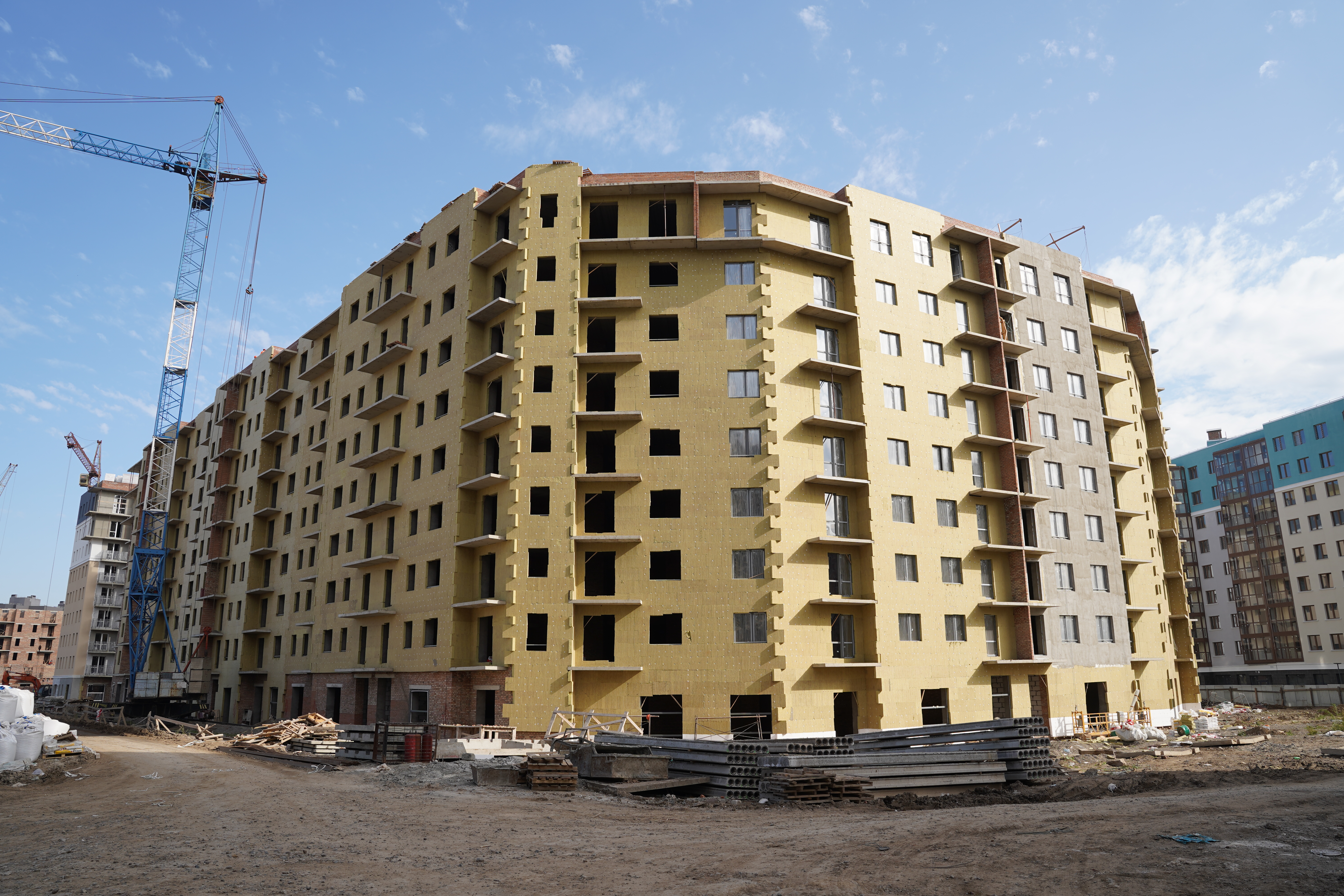 Ход Строительства ЖК ПРЕОБРАЖЕНСКИЙ Дом №4 СЕНТЯБРЬ 2020