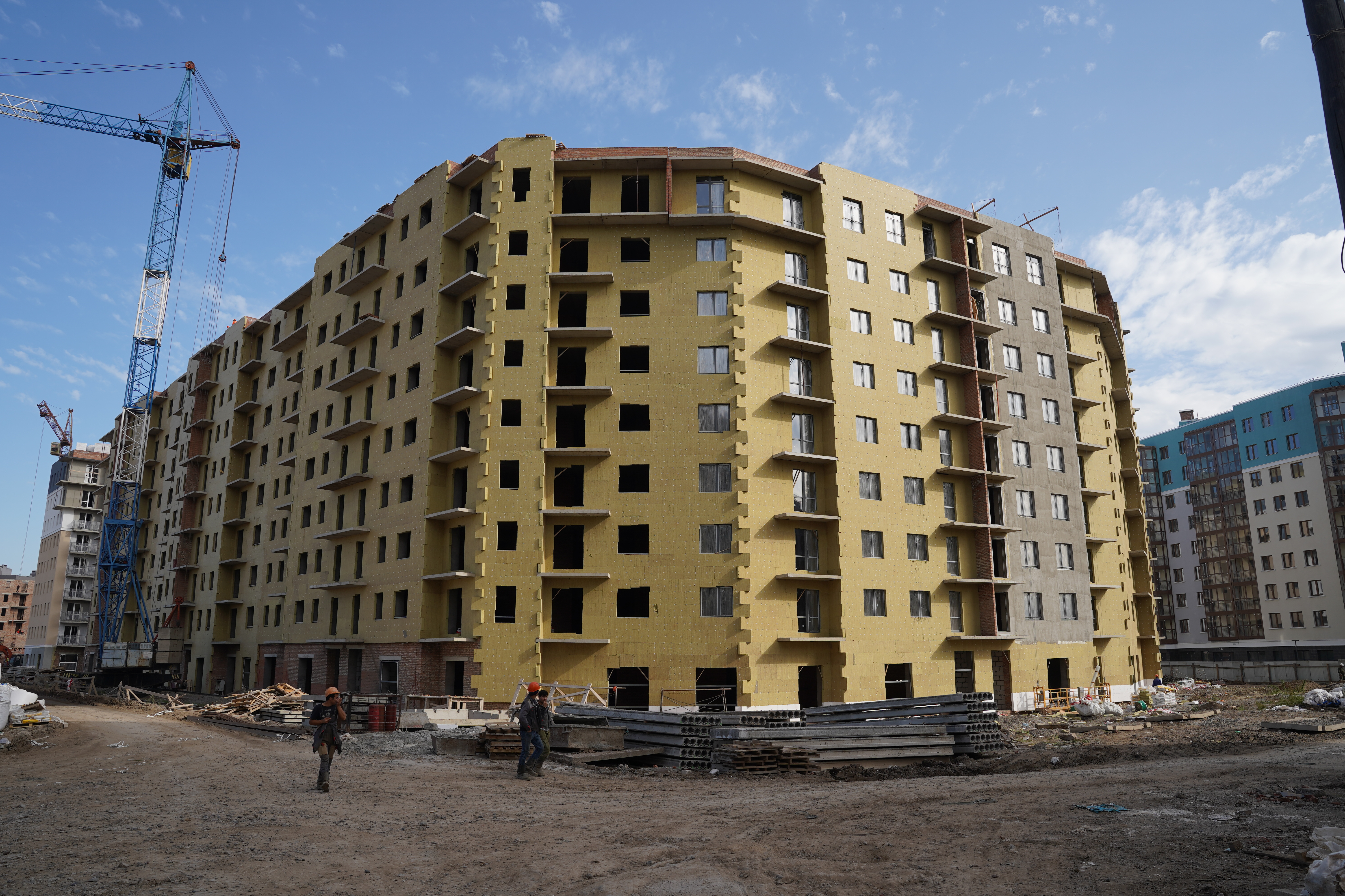 Ход Строительства ЖК ПРЕОБРАЖЕНСКИЙ Дом №4 СЕНТЯБРЬ 2020