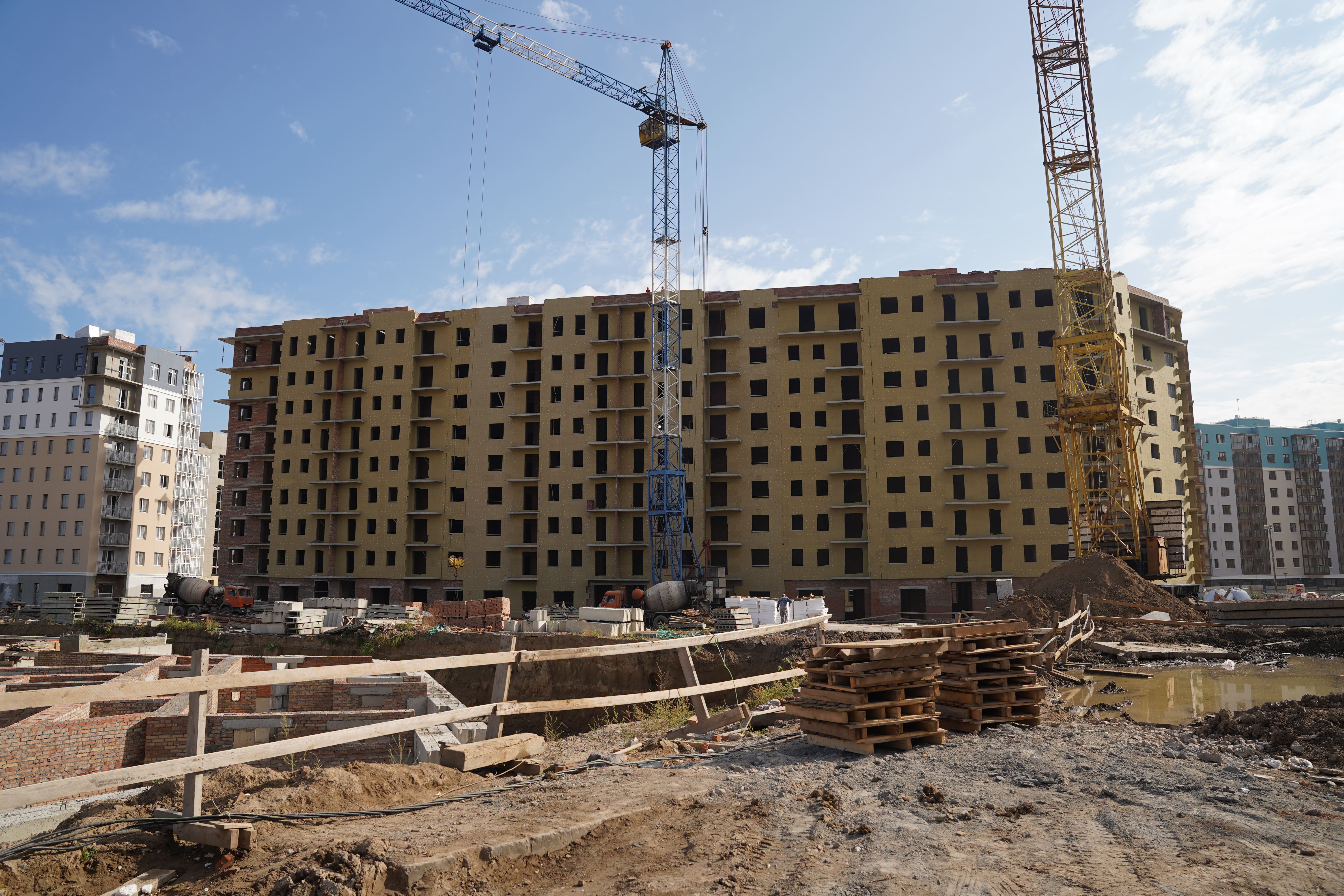 Ход Строительства ЖК ПРЕОБРАЖЕНСКИЙ Дом №4 СЕНТЯБРЬ 2020