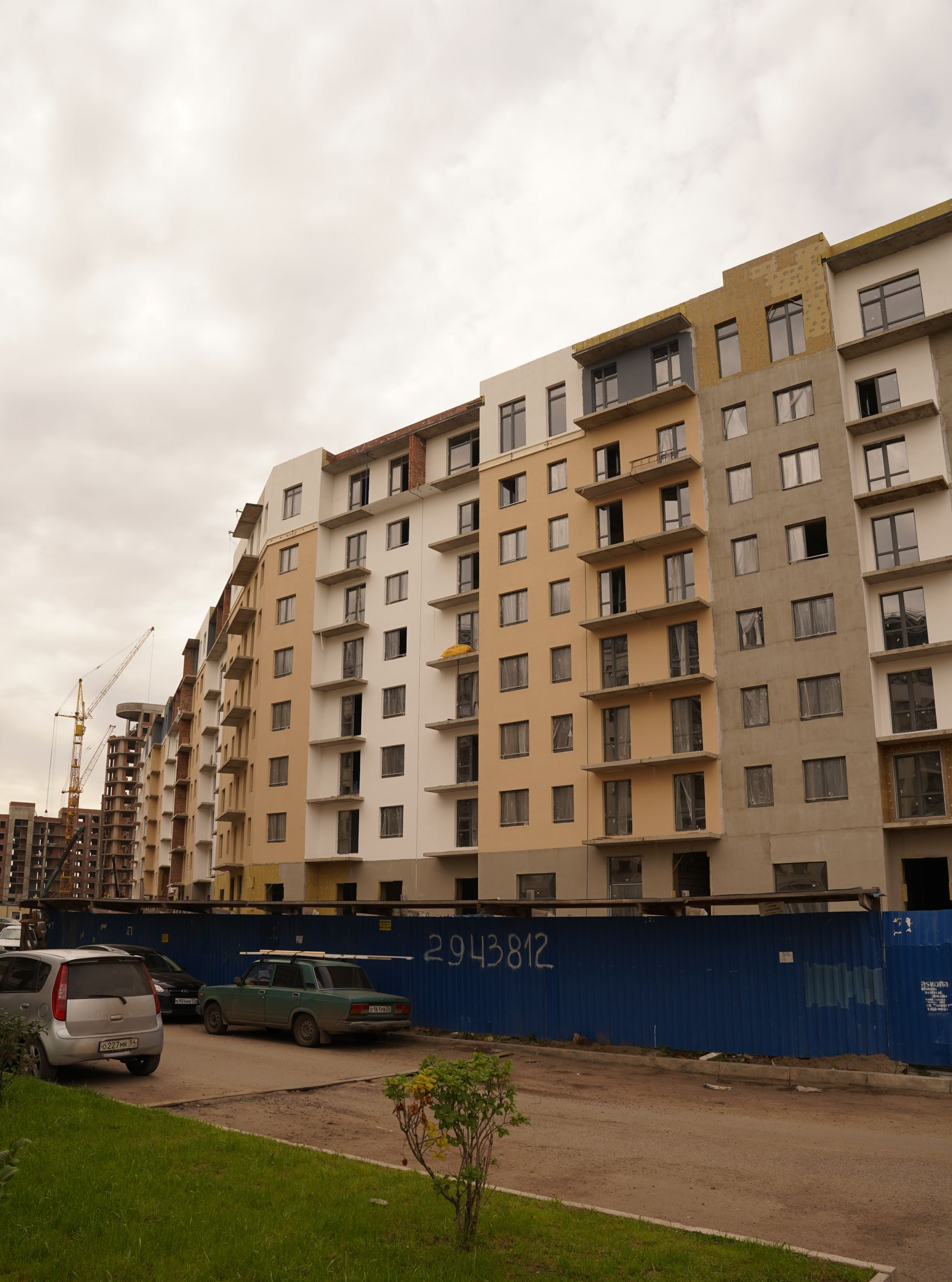 Ход Строительства ЖК ПРЕОБРАЖЕНСКИЙ Дом №4 СЕНТЯБРЬ 2020