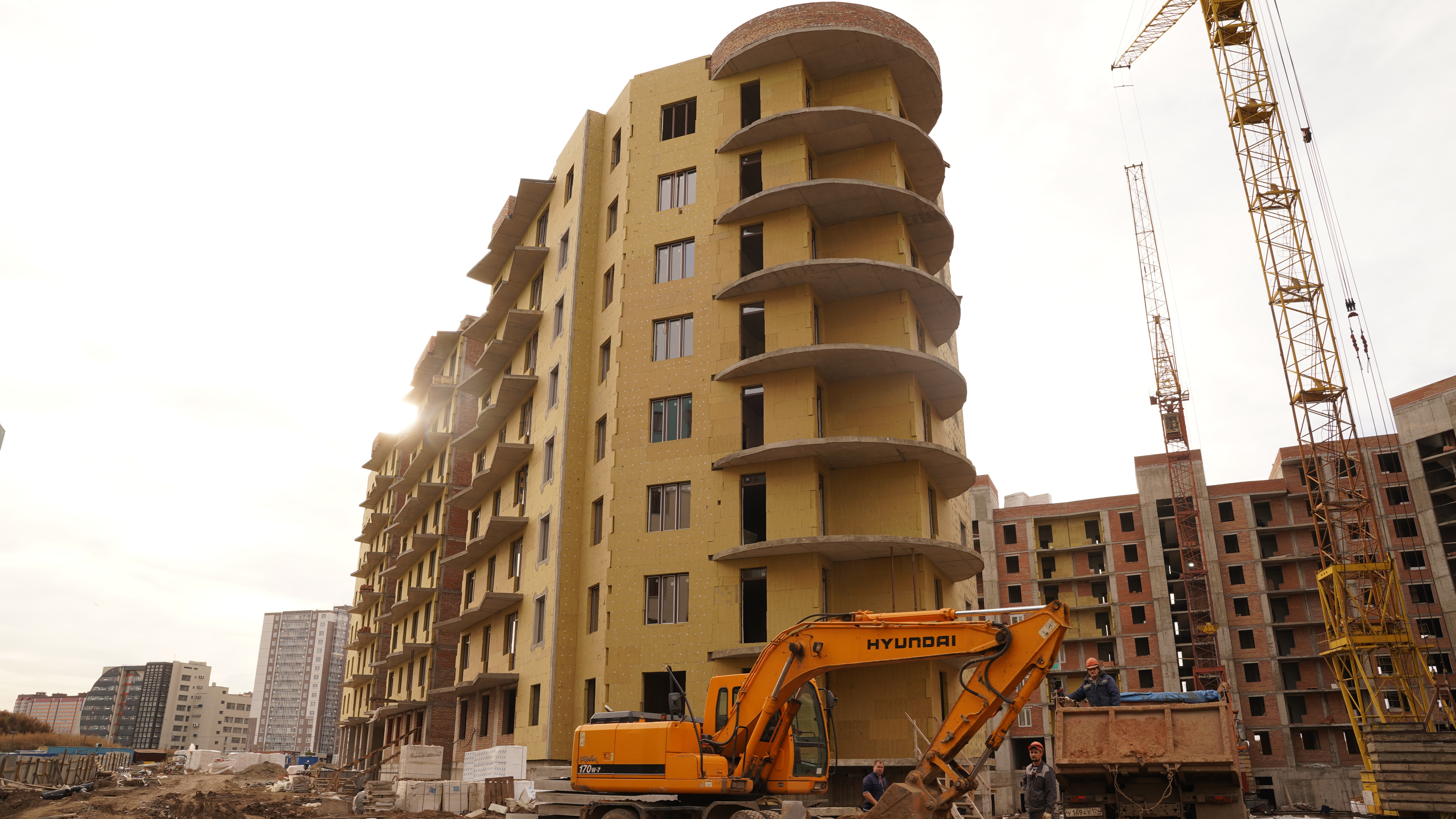 Ход Строительства ЖК ПРЕОБРАЖЕНСКИЙ Дом №3 ОКТЯБРЬ 2020