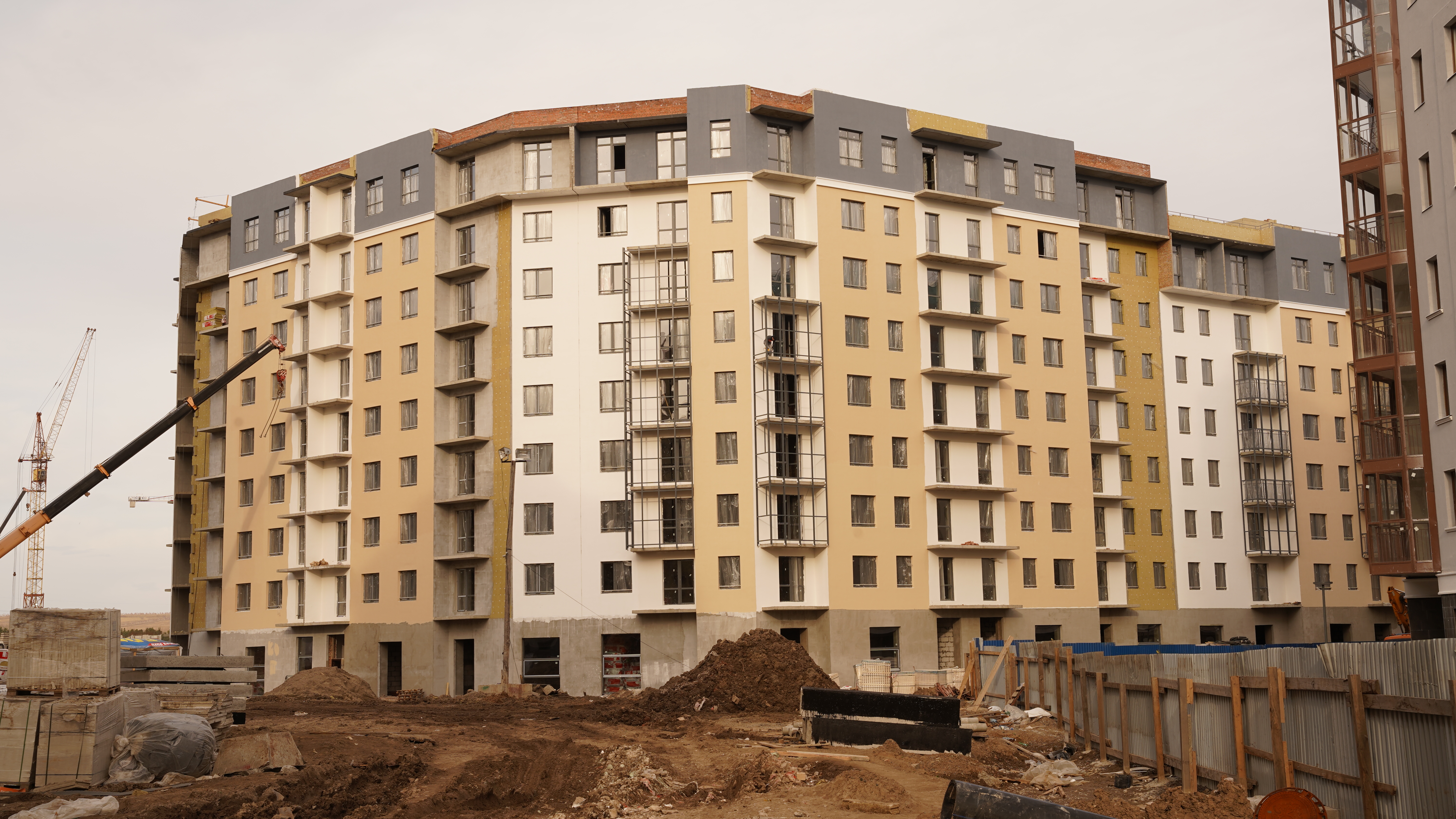 Ход Строительства ЖК ПРЕОБРАЖЕНСКИЙ Дом №4 ОКТЯБРЬ 2020