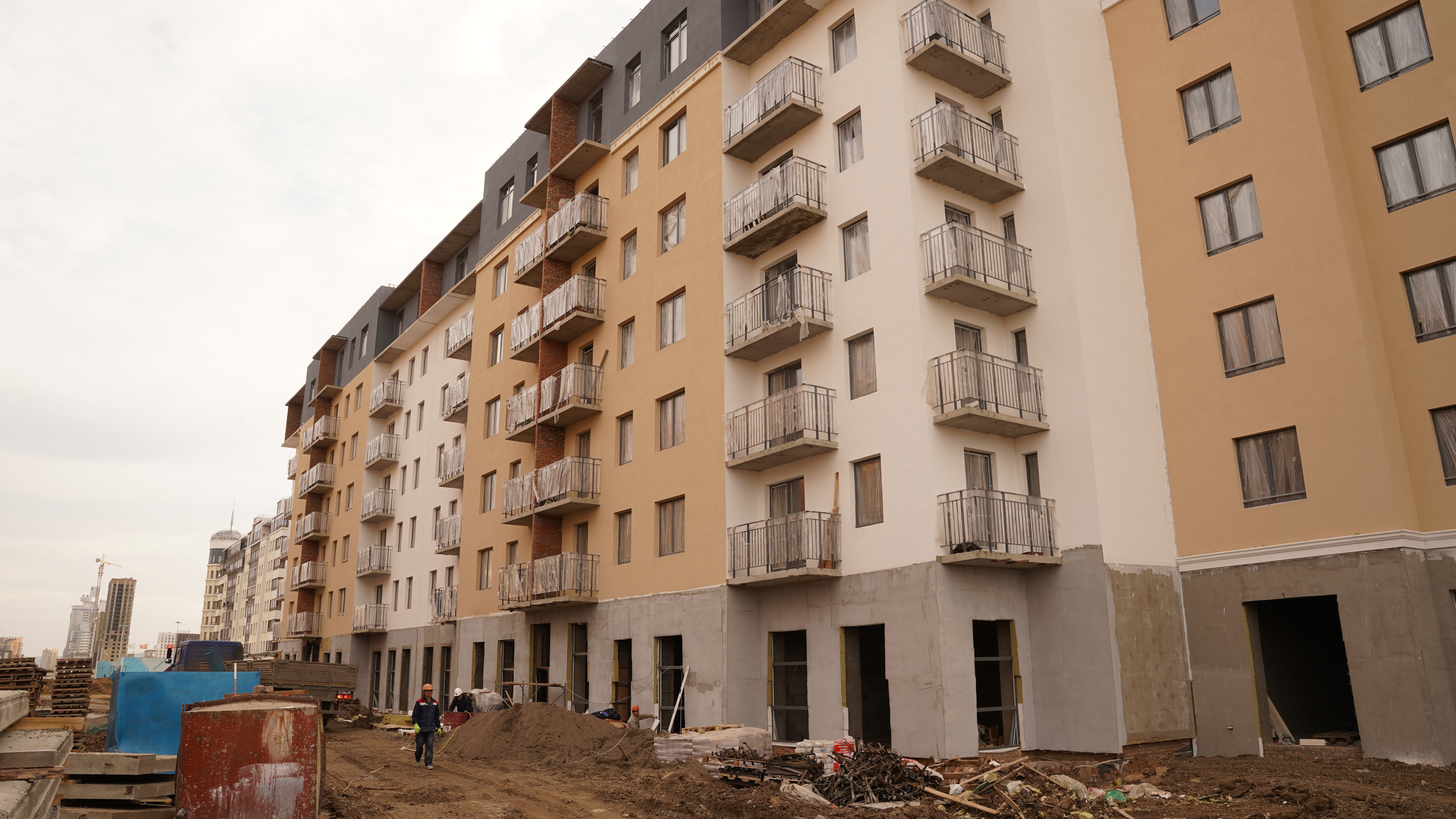 Ход Строительства ЖК ПРЕОБРАЖЕНСКИЙ Дом №4 ОКТЯБРЬ 2020