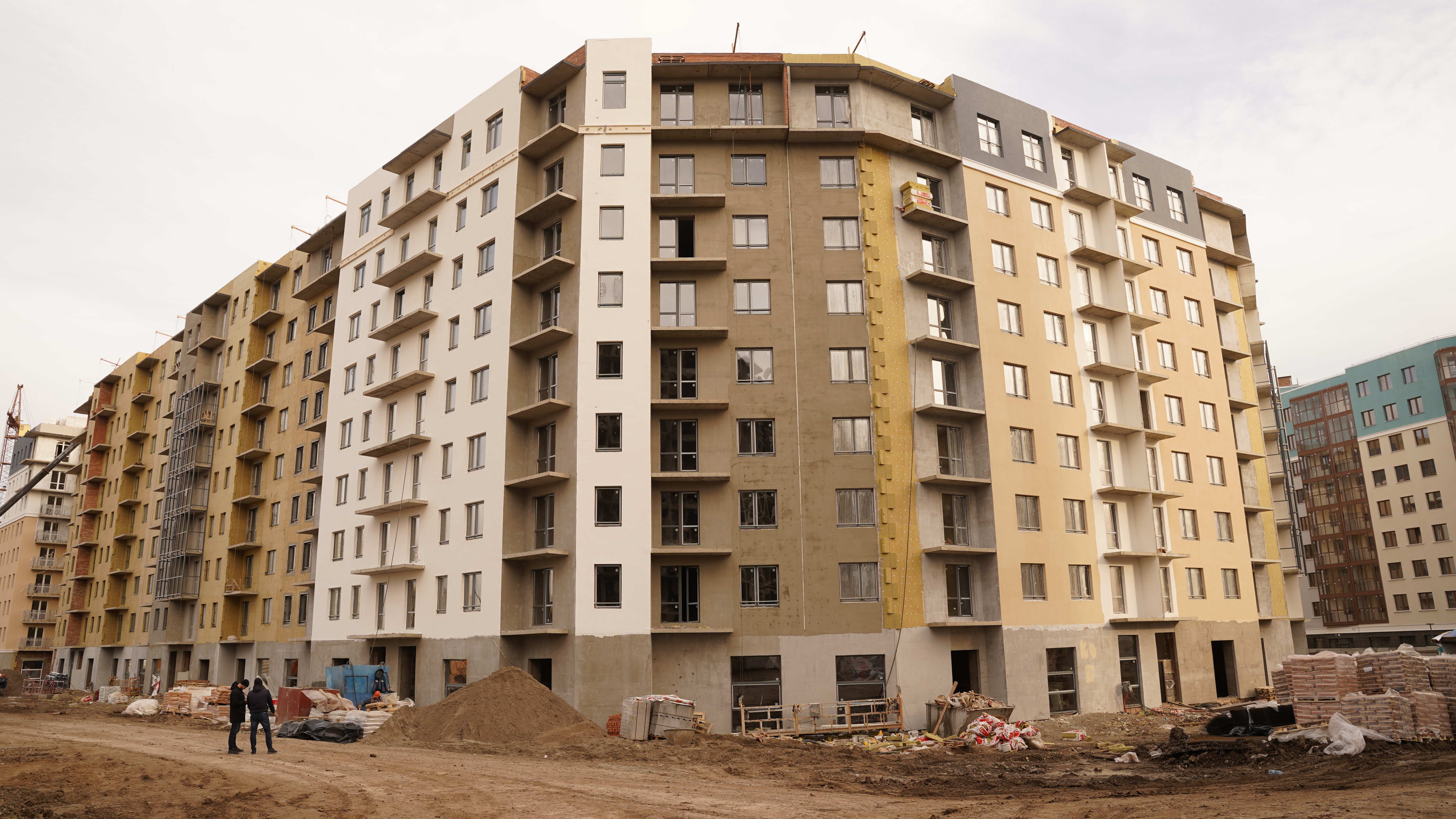 Ход Строительства ЖК ПРЕОБРАЖЕНСКИЙ Дом №4 ОКТЯБРЬ 2020