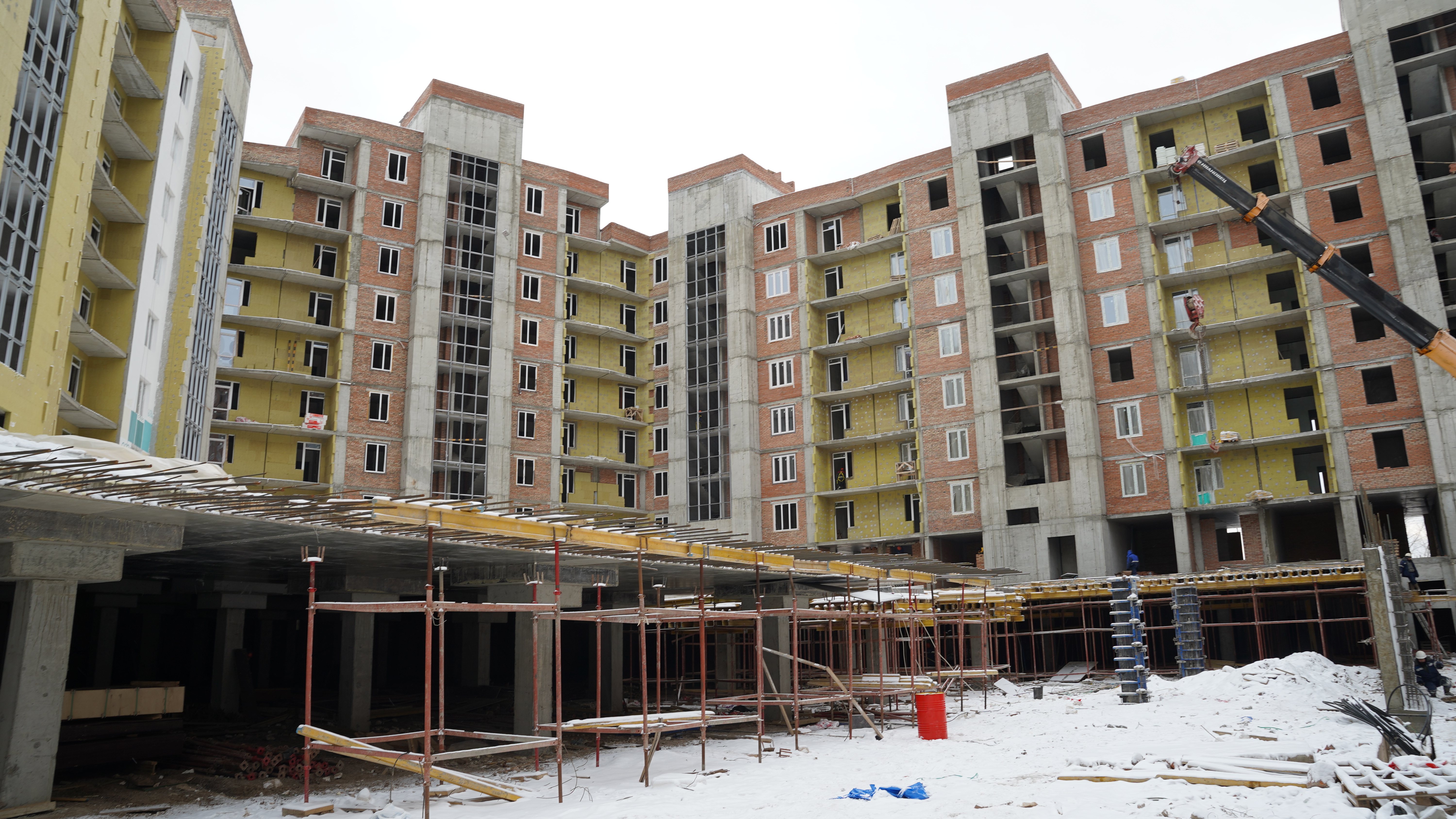 Ход Строительства ЖК ПРЕОБРАЖЕНСКИЙ Дом №3 НОЯБРЬ 2020