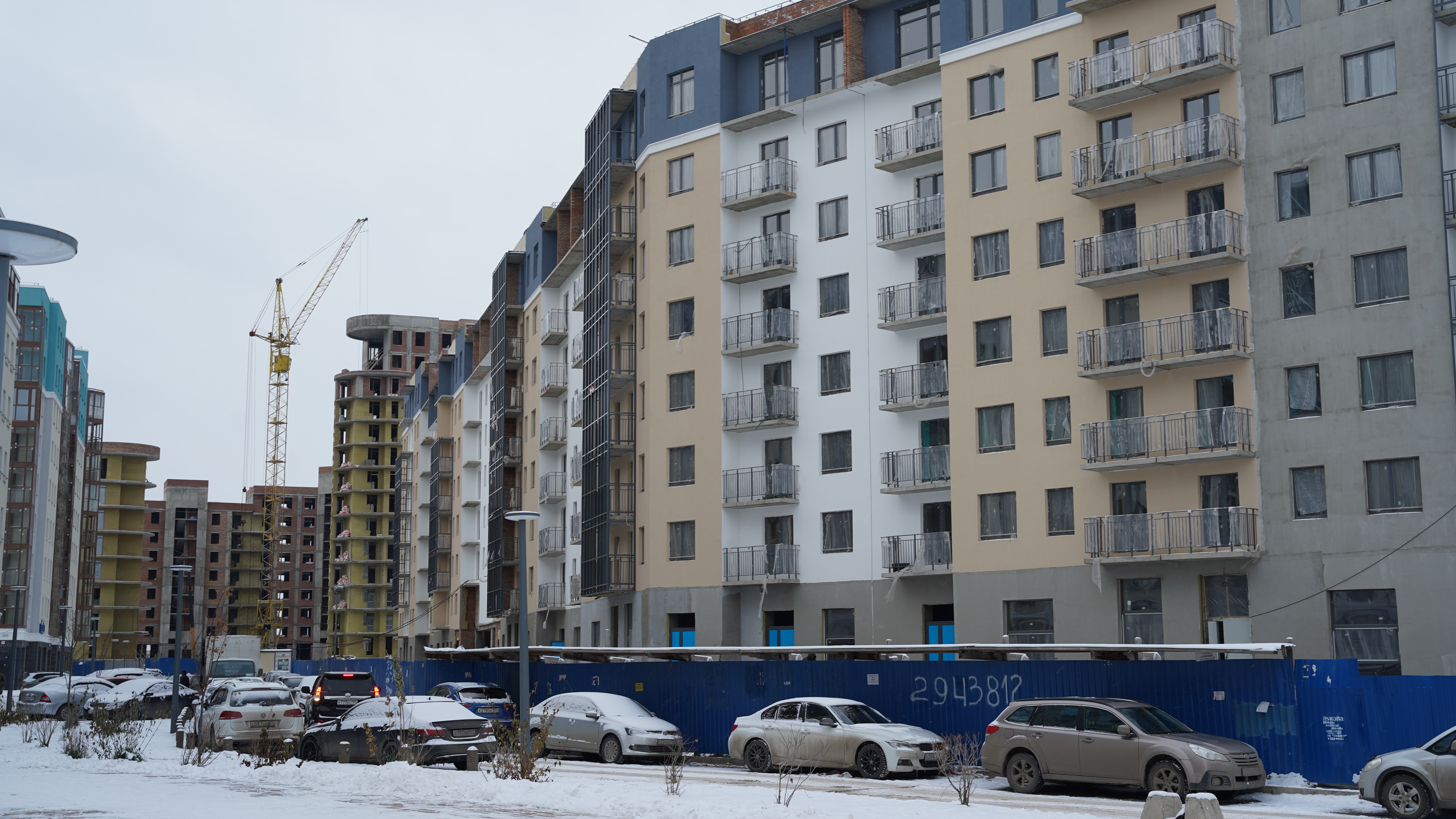 Ход Строительства ЖК ПРЕОБРАЖЕНСКИЙ Дом №4 НОЯБРЬ 2020