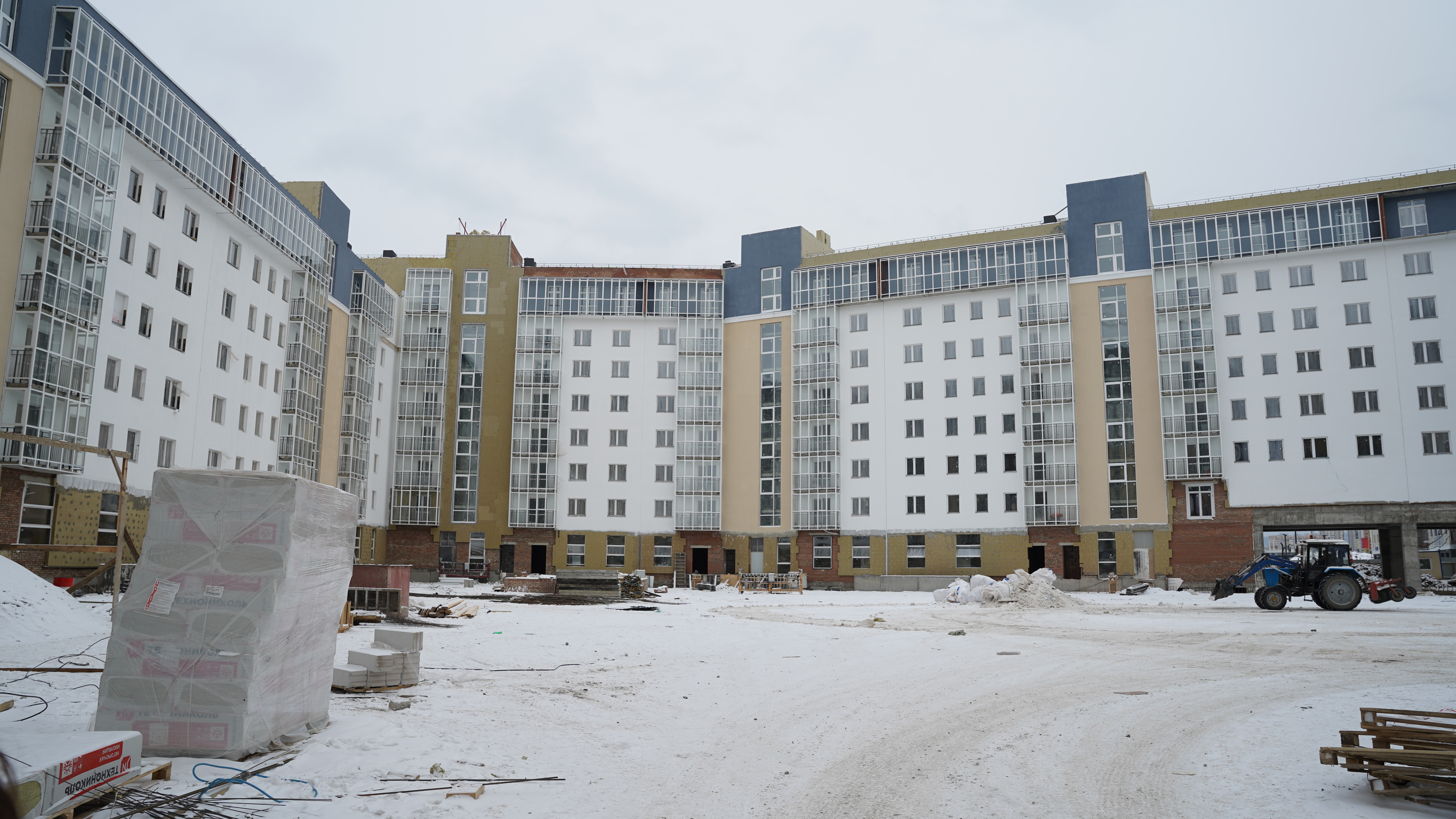 Ход Строительства ЖК ПРЕОБРАЖЕНСКИЙ Дом №4 НОЯБРЬ 2020