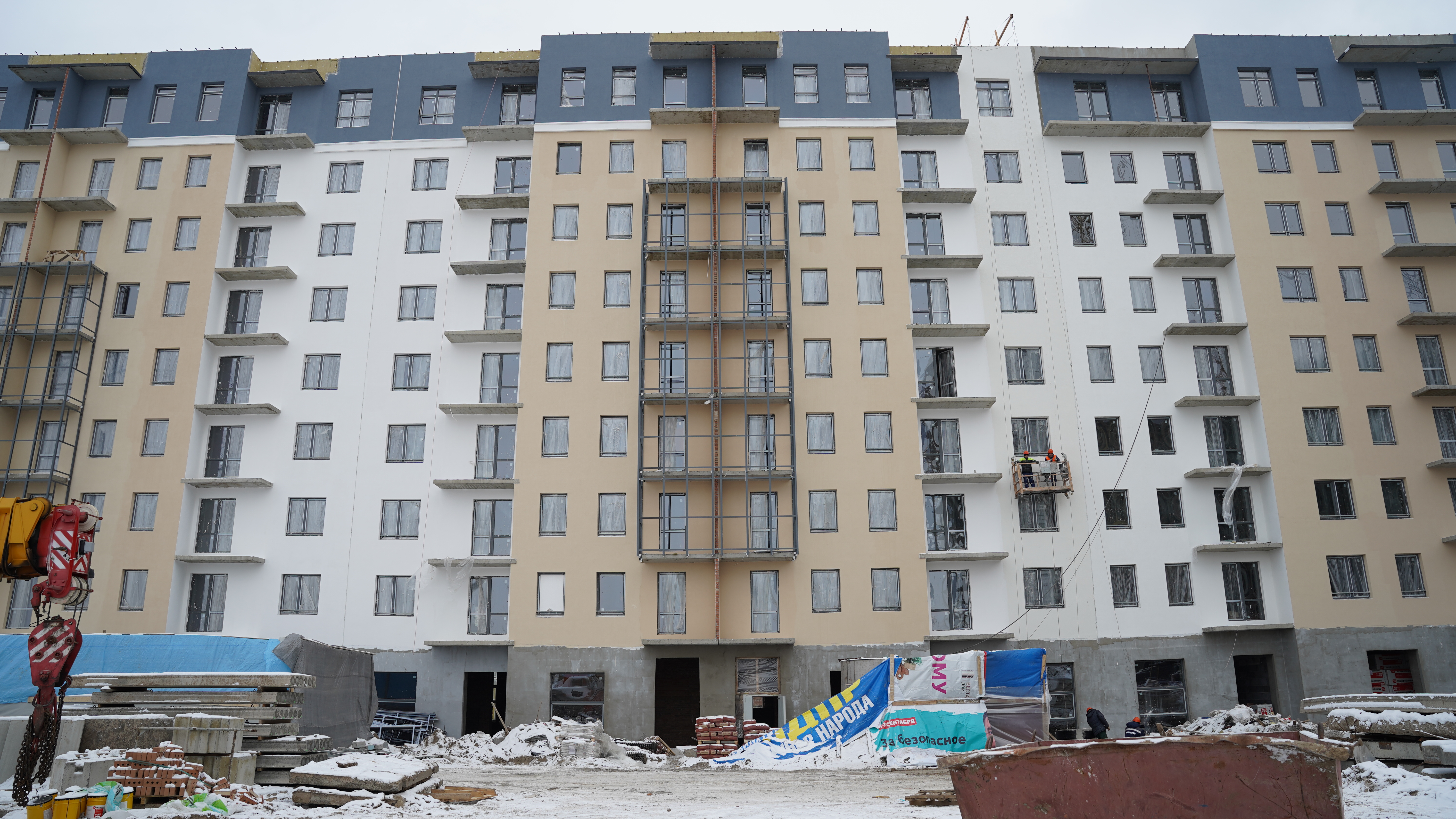 Ход Строительства ЖК ПРЕОБРАЖЕНСКИЙ Дом №4 НОЯБРЬ 2020