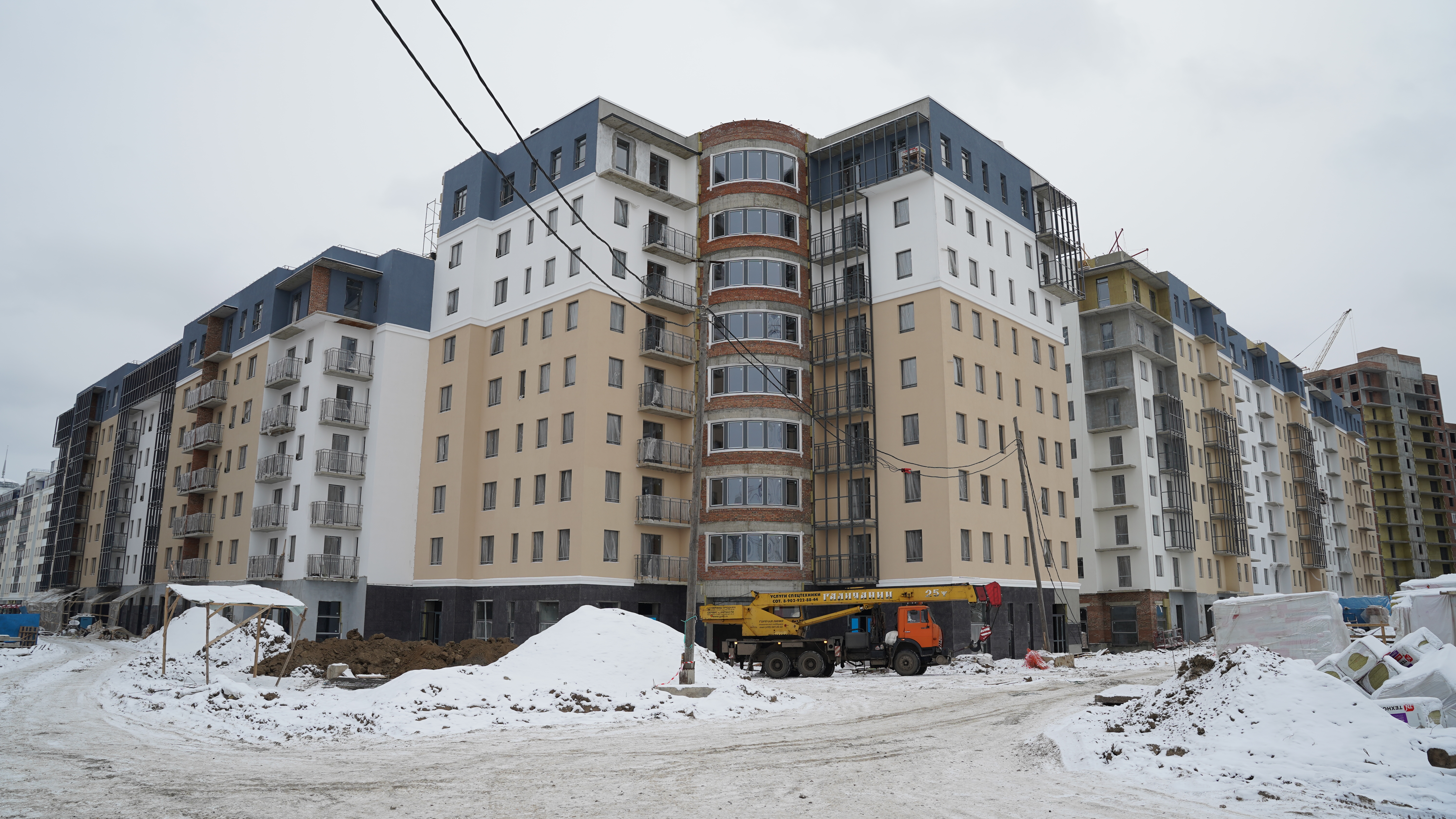 Ход Строительства ЖК ПРЕОБРАЖЕНСКИЙ Дом №4 НОЯБРЬ 2020