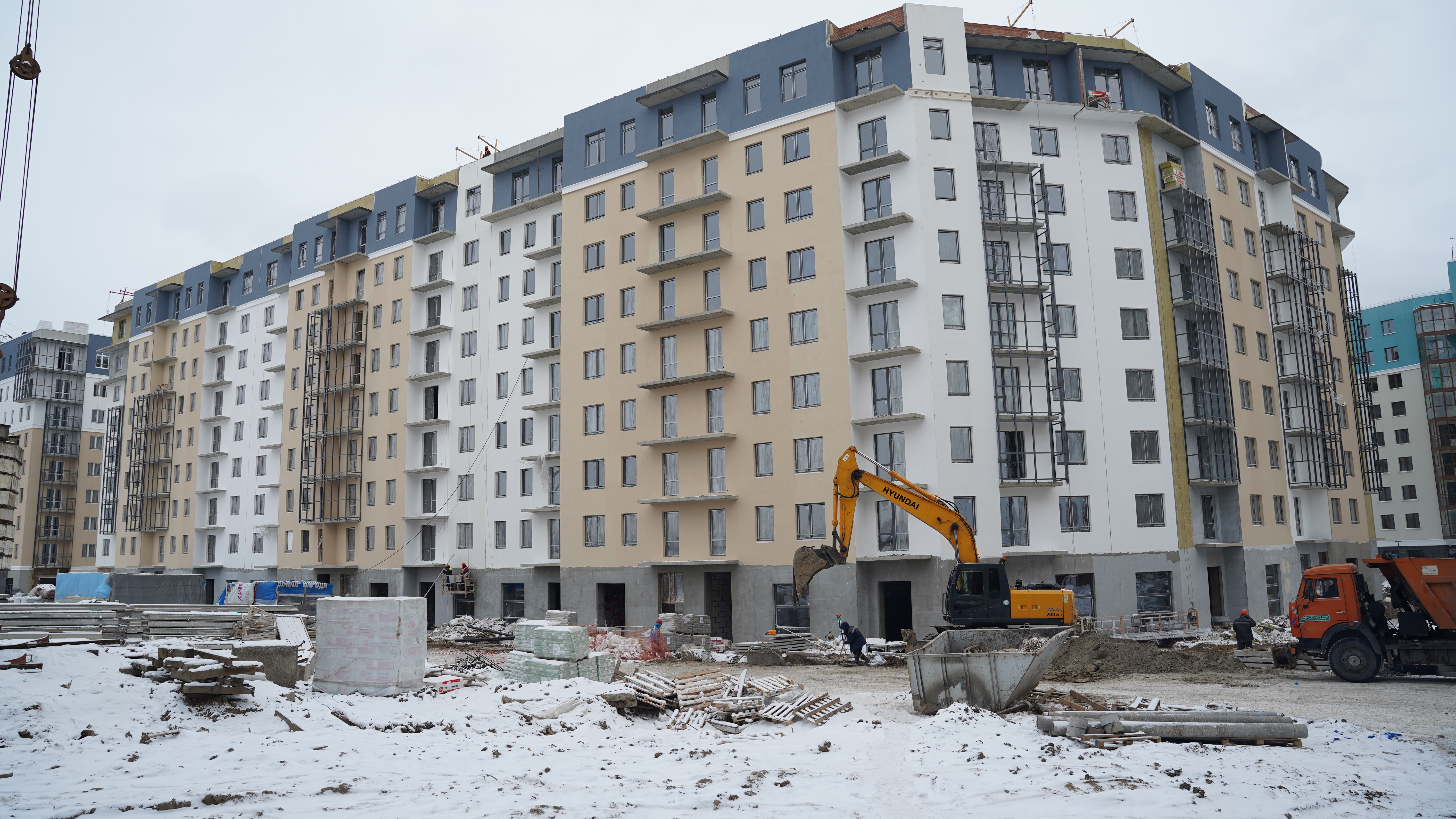 Ход Строительства ЖК ПРЕОБРАЖЕНСКИЙ Дом №4 НОЯБРЬ 2020