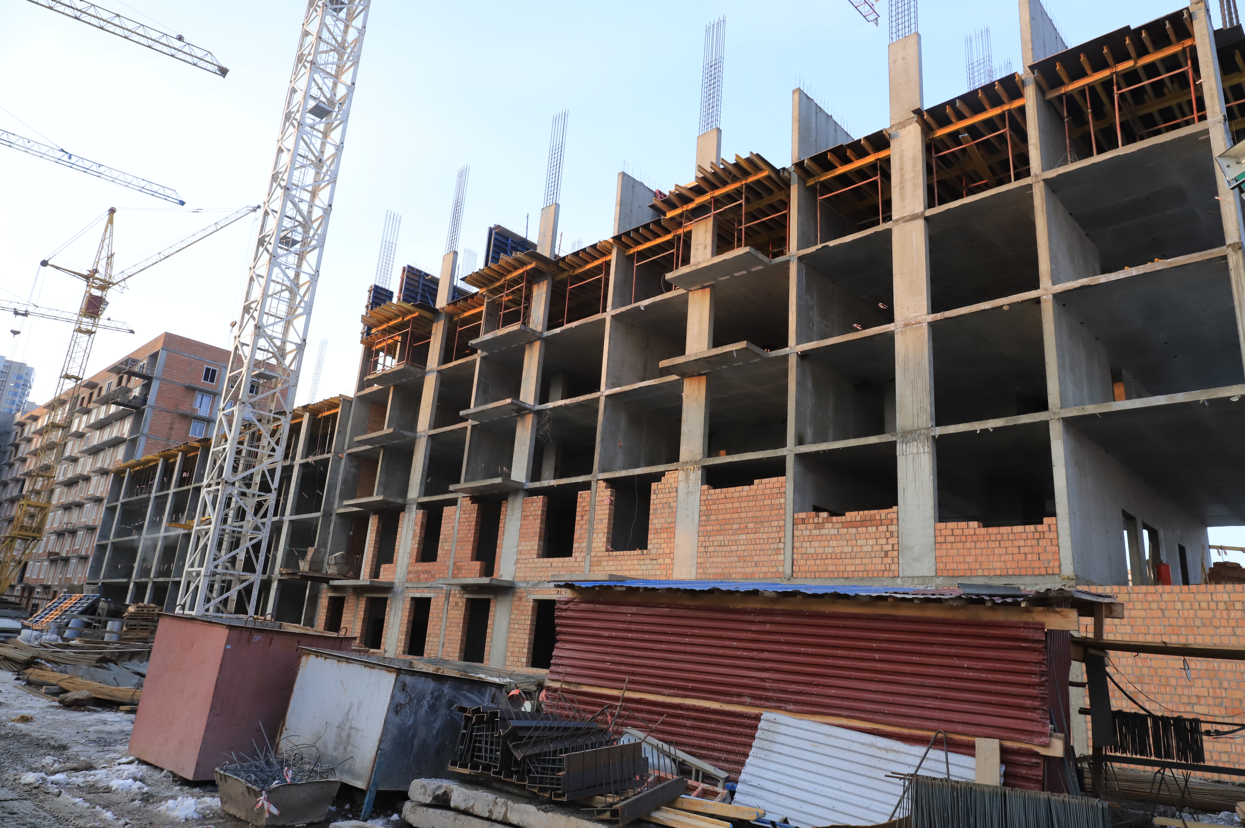 Ход Строительства ЖК ПРЕОБРАЖЕНСКИЙ Дом №22.3 МАРТ 2021