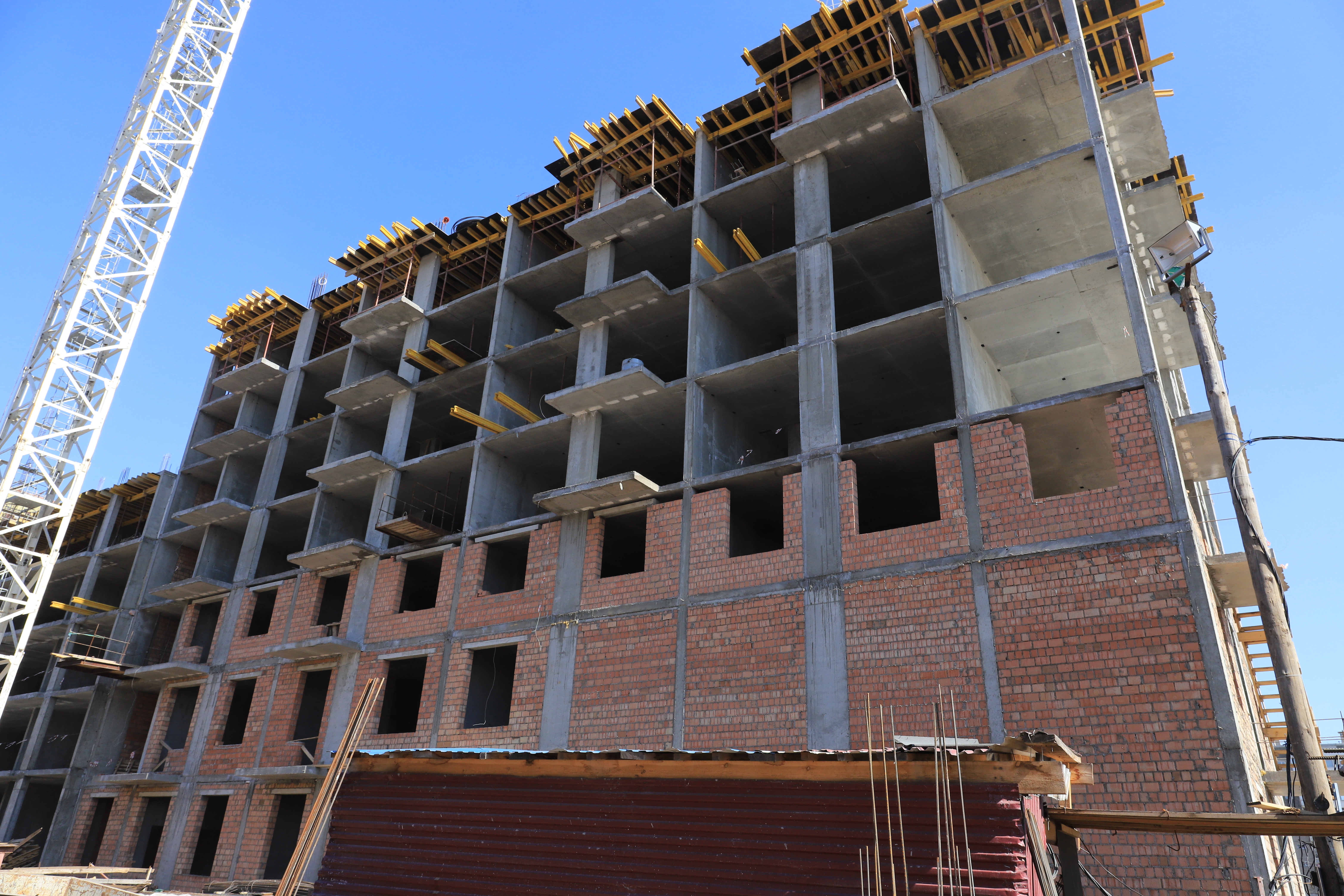 Ход Строительства ЖК ПРЕОБРАЖЕНСКИЙ Дом №22.3 АПРЕЛЬ 2021