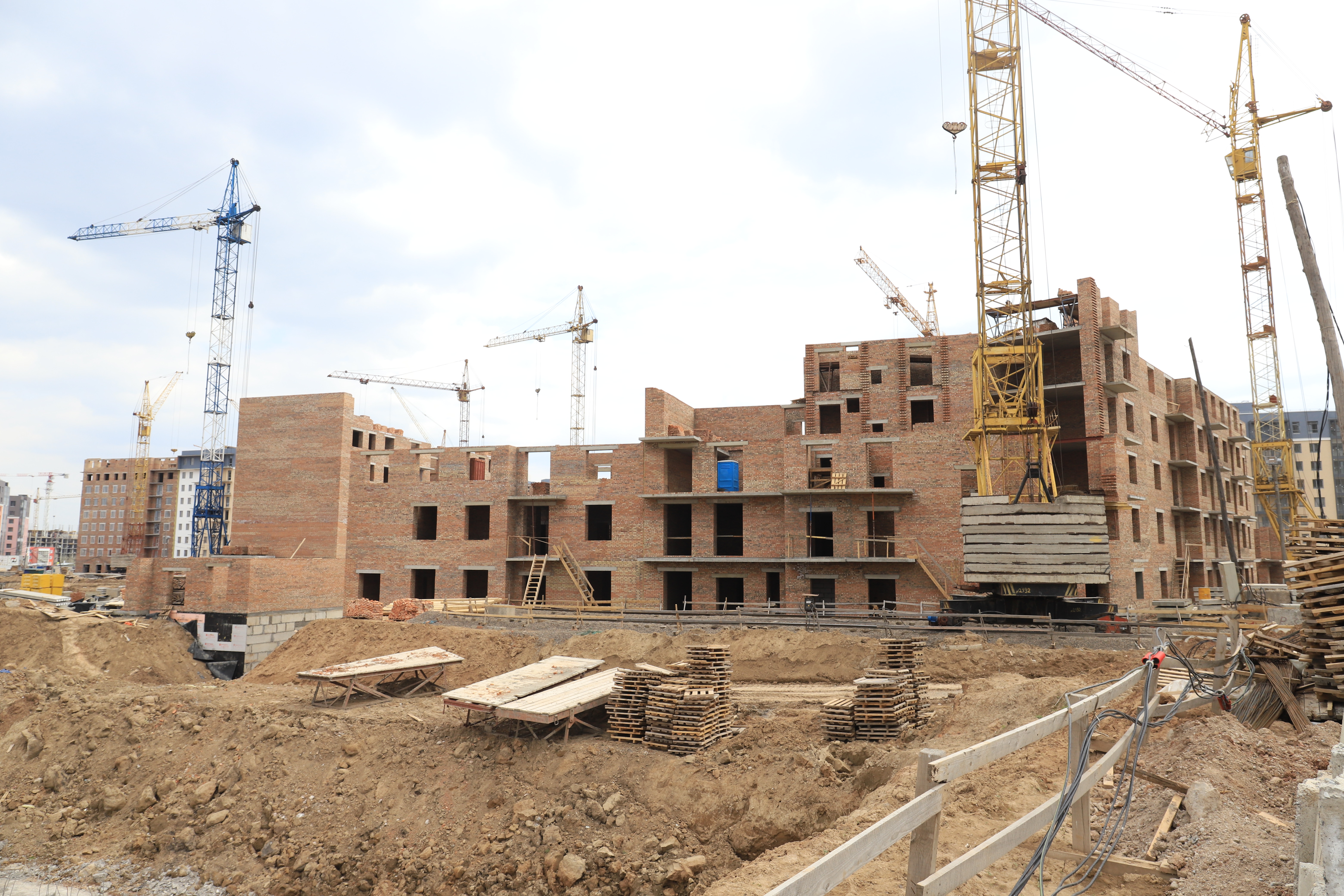 Ход строительства ЖК ПРЕОБРАЖЕНСКИЙ Дом № 6 МАЙ 2021