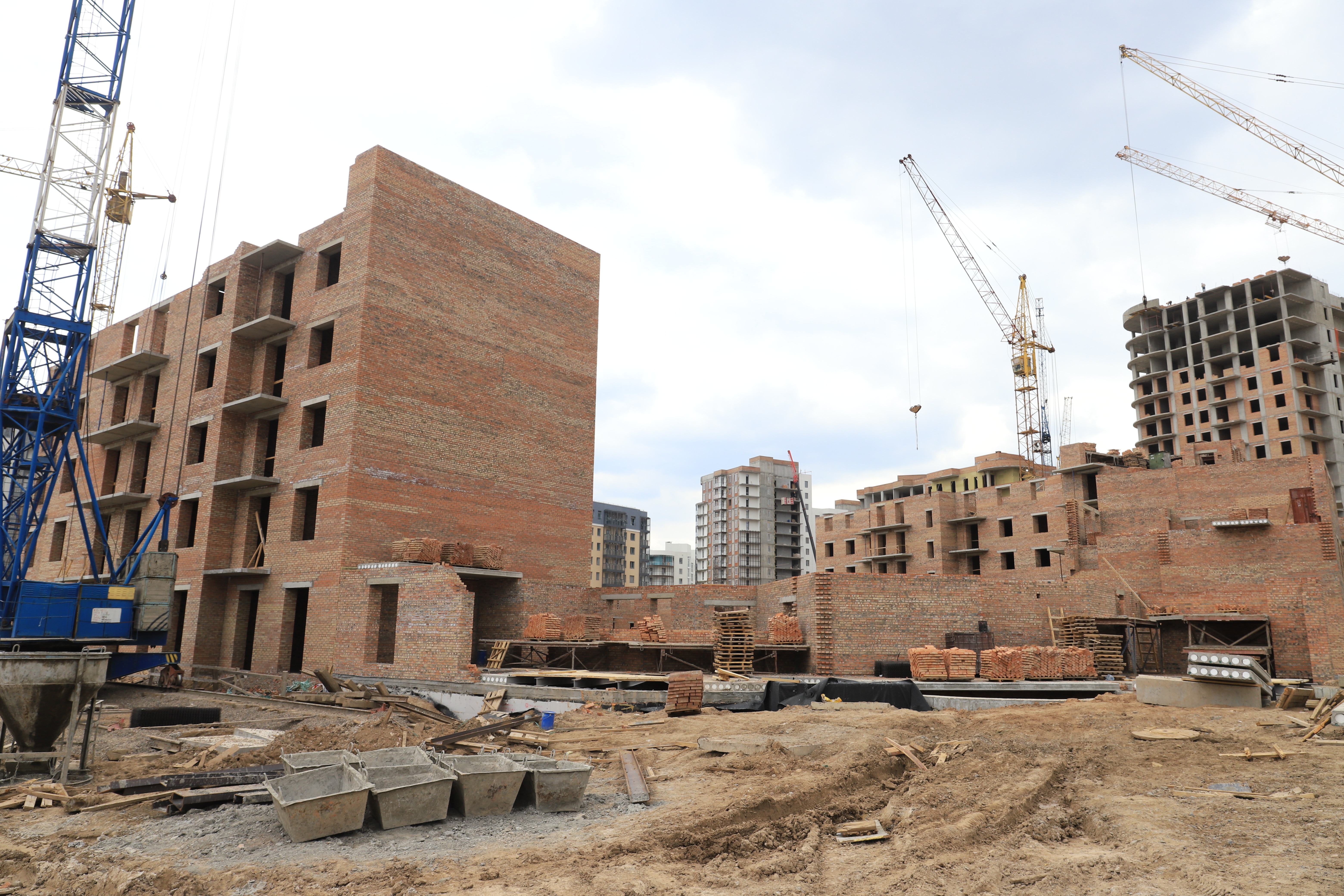 Ход строительства ЖК ПРЕОБРАЖЕНСКИЙ Дом № 6 МАЙ 2021