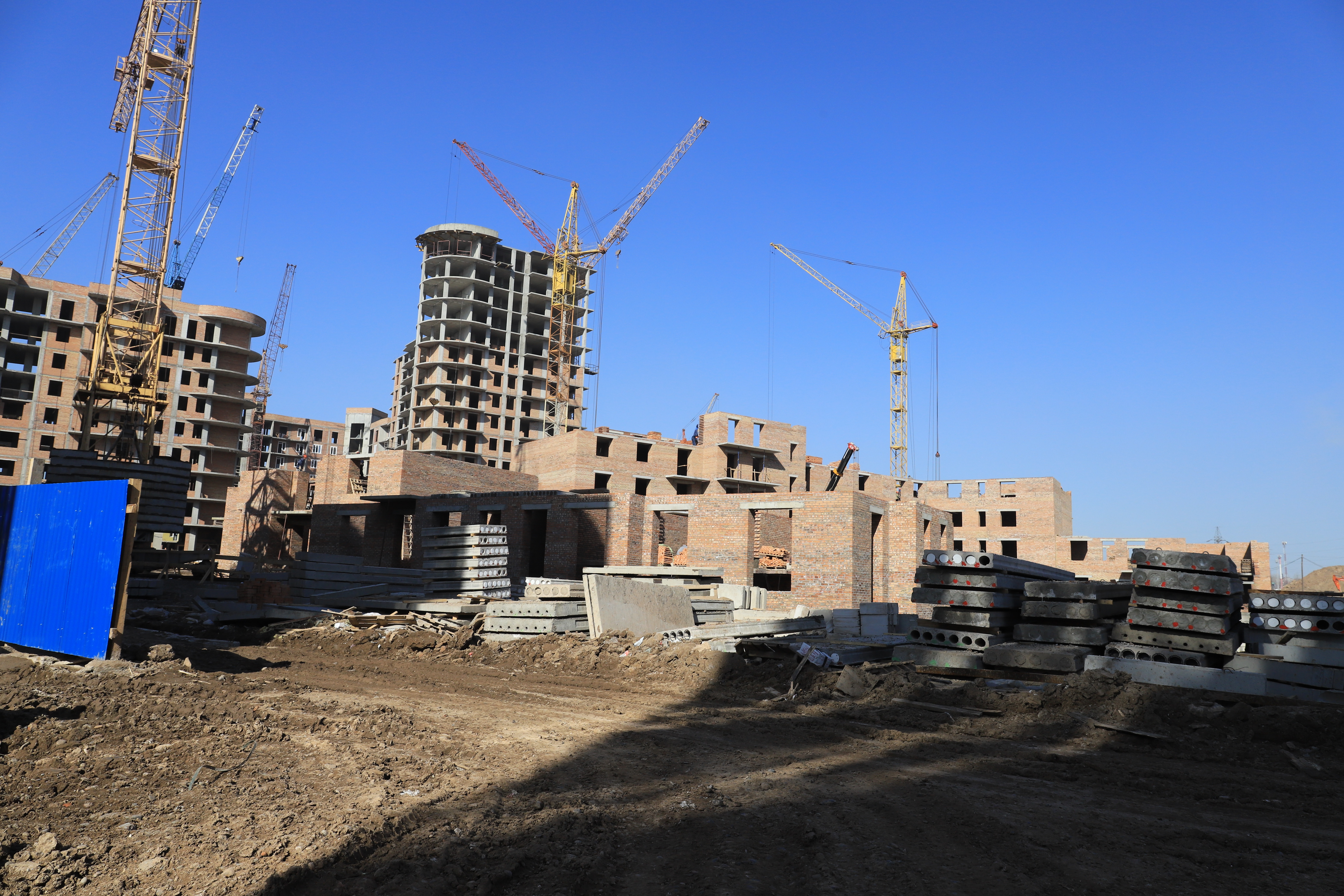 Ход строительства ЖК ПРЕОБРАЖЕНСКИЙ Дом № 6 АПРЕЛЬ 2021