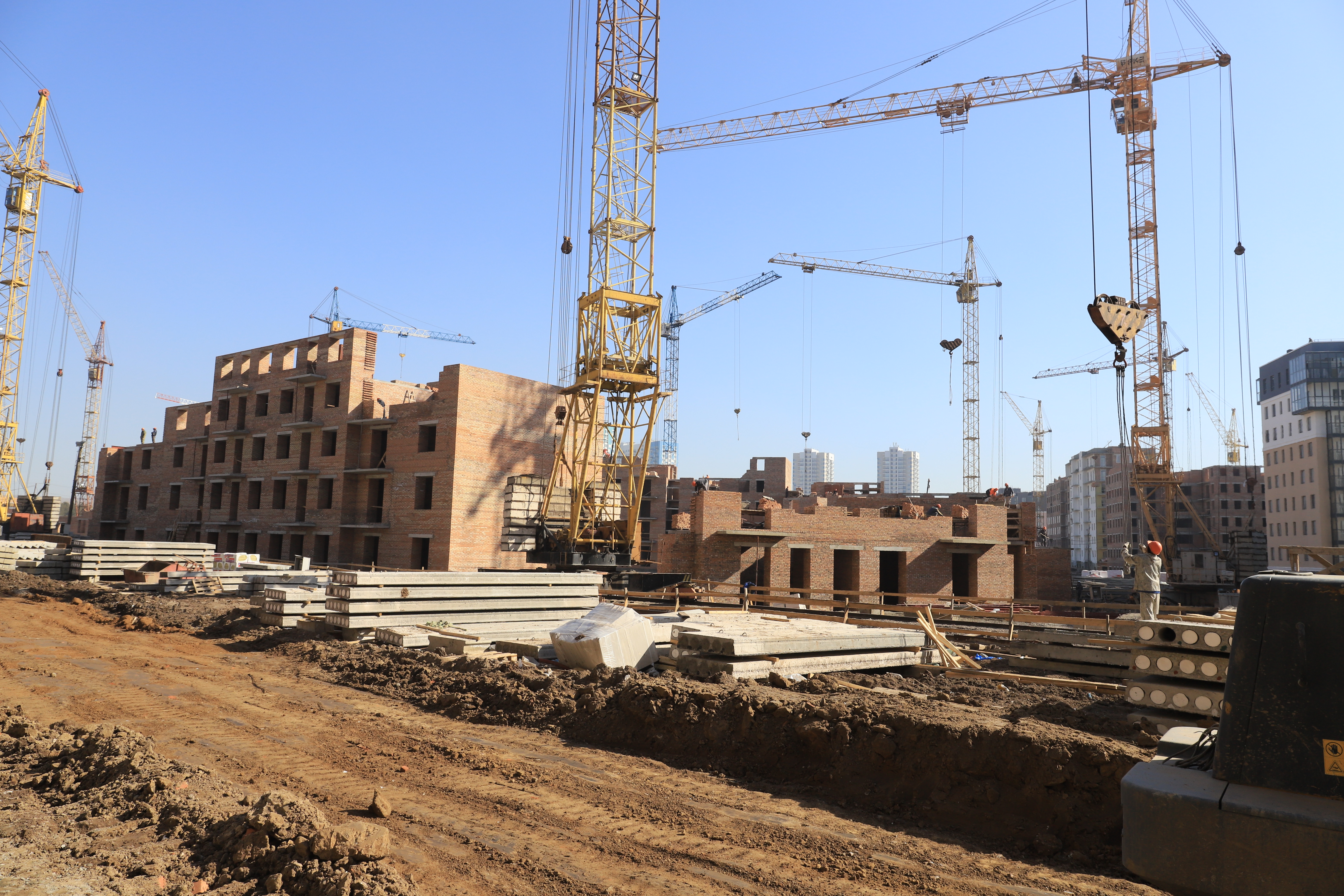 Ход строительства ЖК ПРЕОБРАЖЕНСКИЙ Дом № 6 АПРЕЛЬ 2021