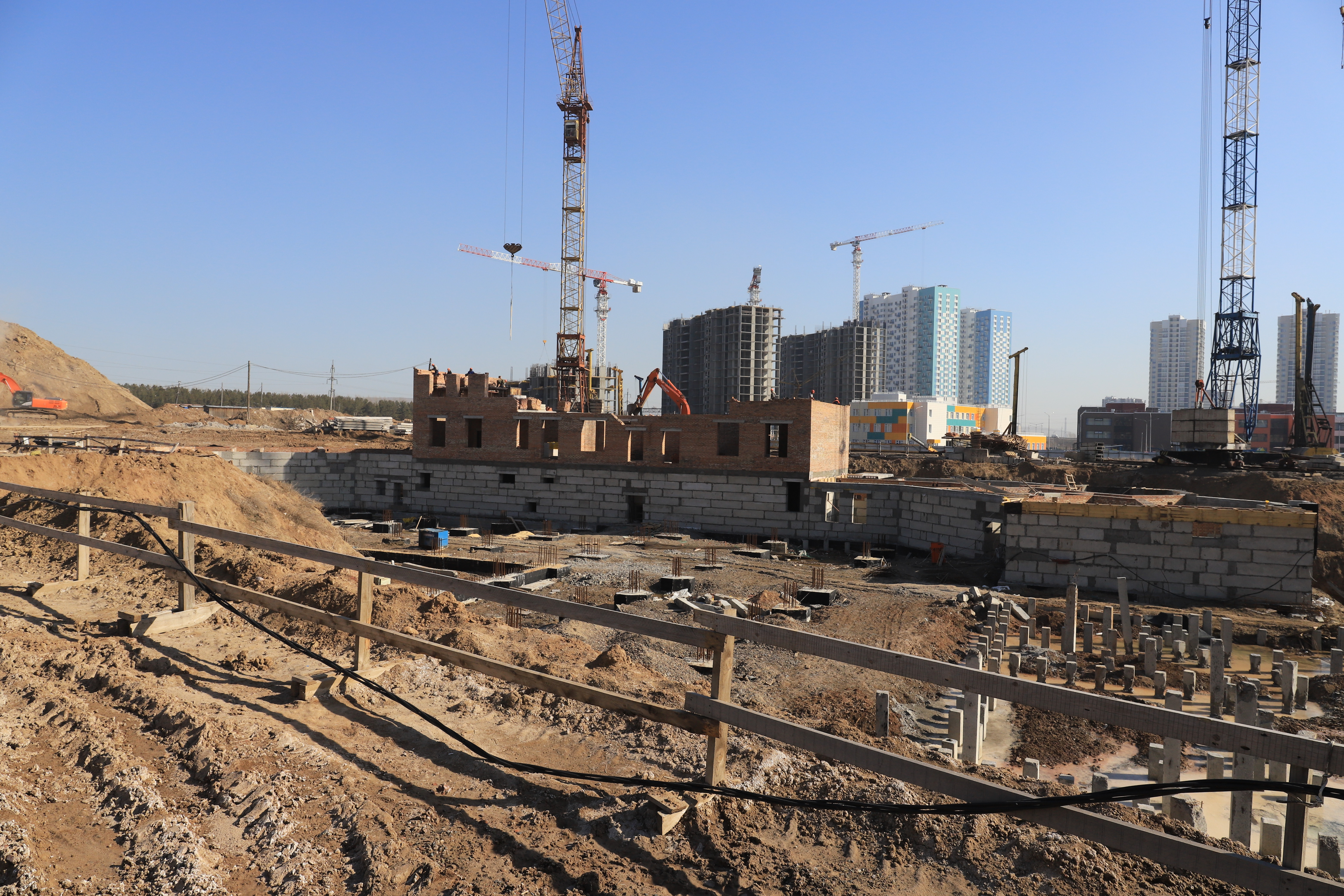 Ход строительства ЖК ПРЕОБРАЖЕНСКИЙ Дом № 6 АПРЕЛЬ 2021