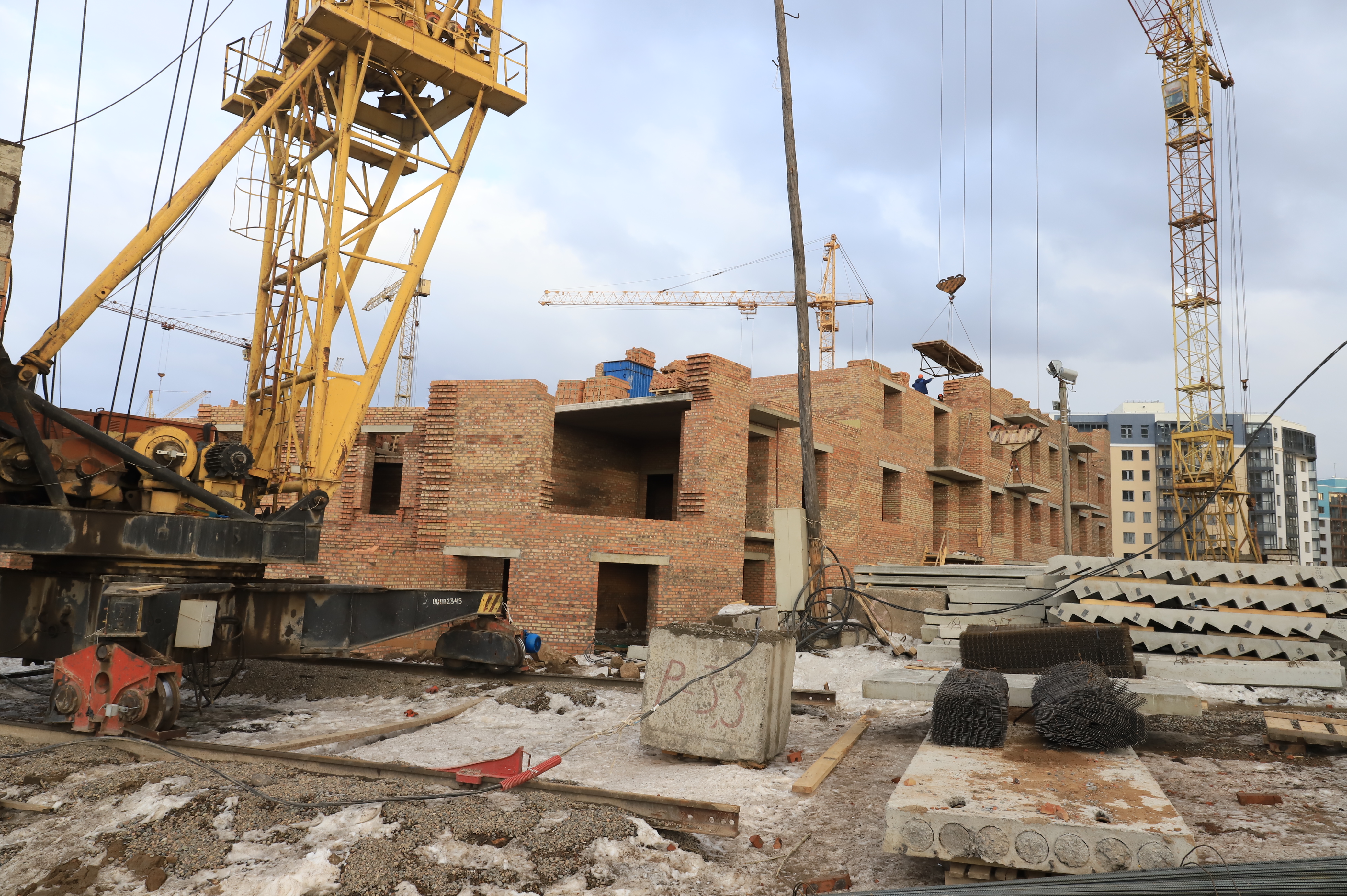 Ход строительства ЖК ПРЕОБРАЖЕНСКИЙ Дом № 6 МАРТ 2021