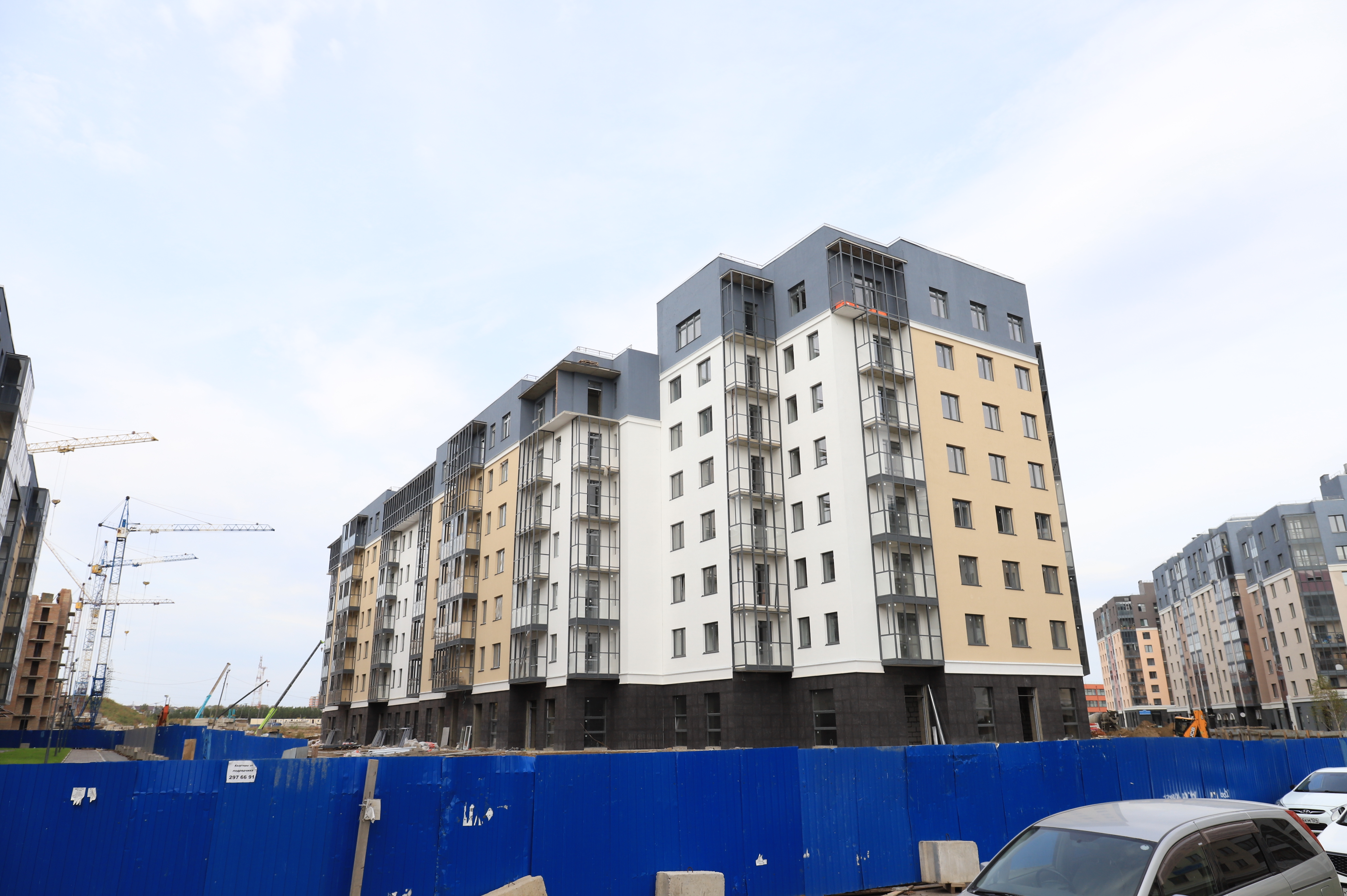 Ход Строительства ЖК ПРЕОБРАЖЕНСКИЙ Дом №9 СЕНТЯБРЬ 2021