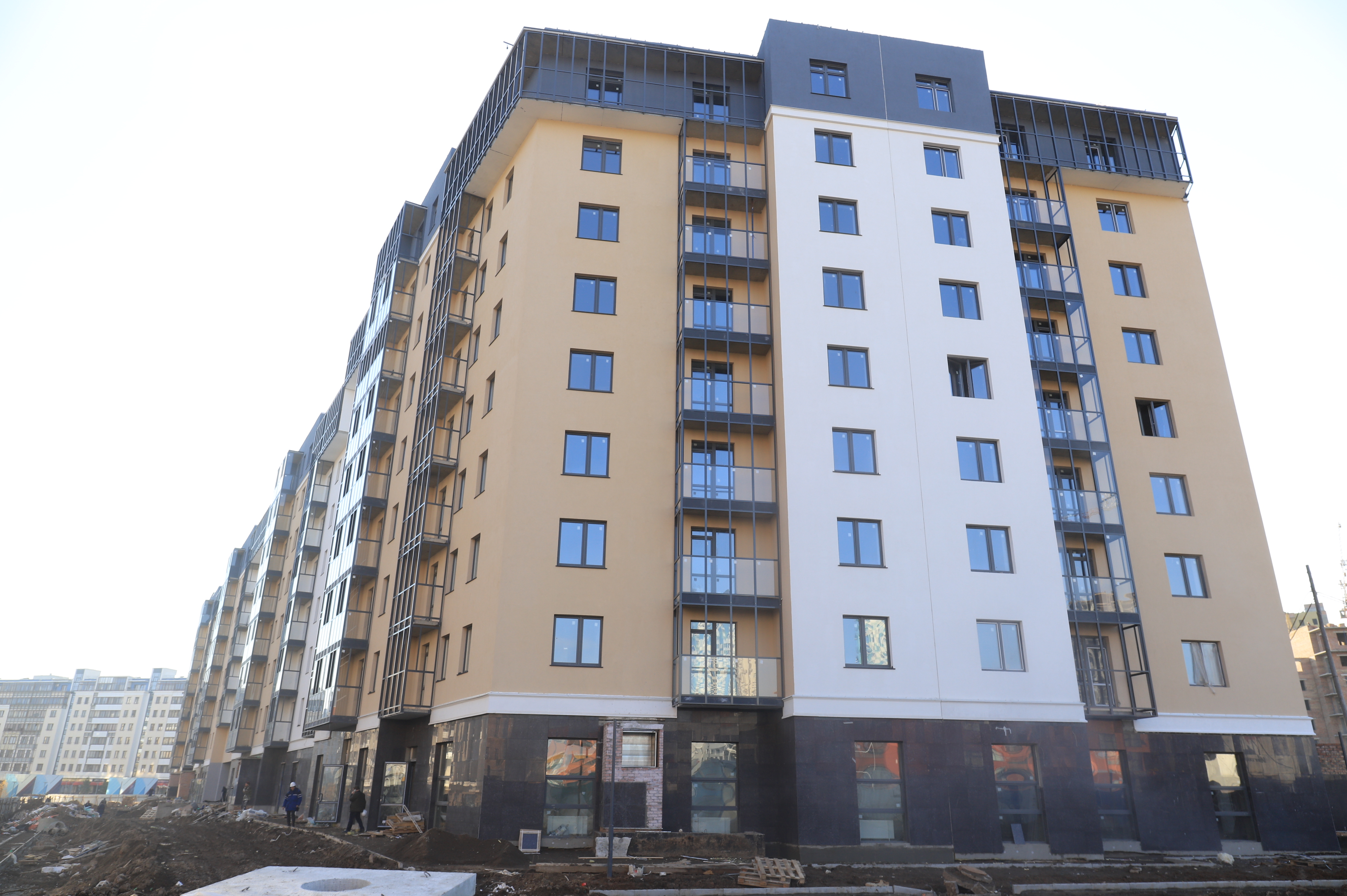 Ход Строительства ЖК ПРЕОБРАЖЕНСКИЙ Дом №9 ОКТЯБРЬ 2021