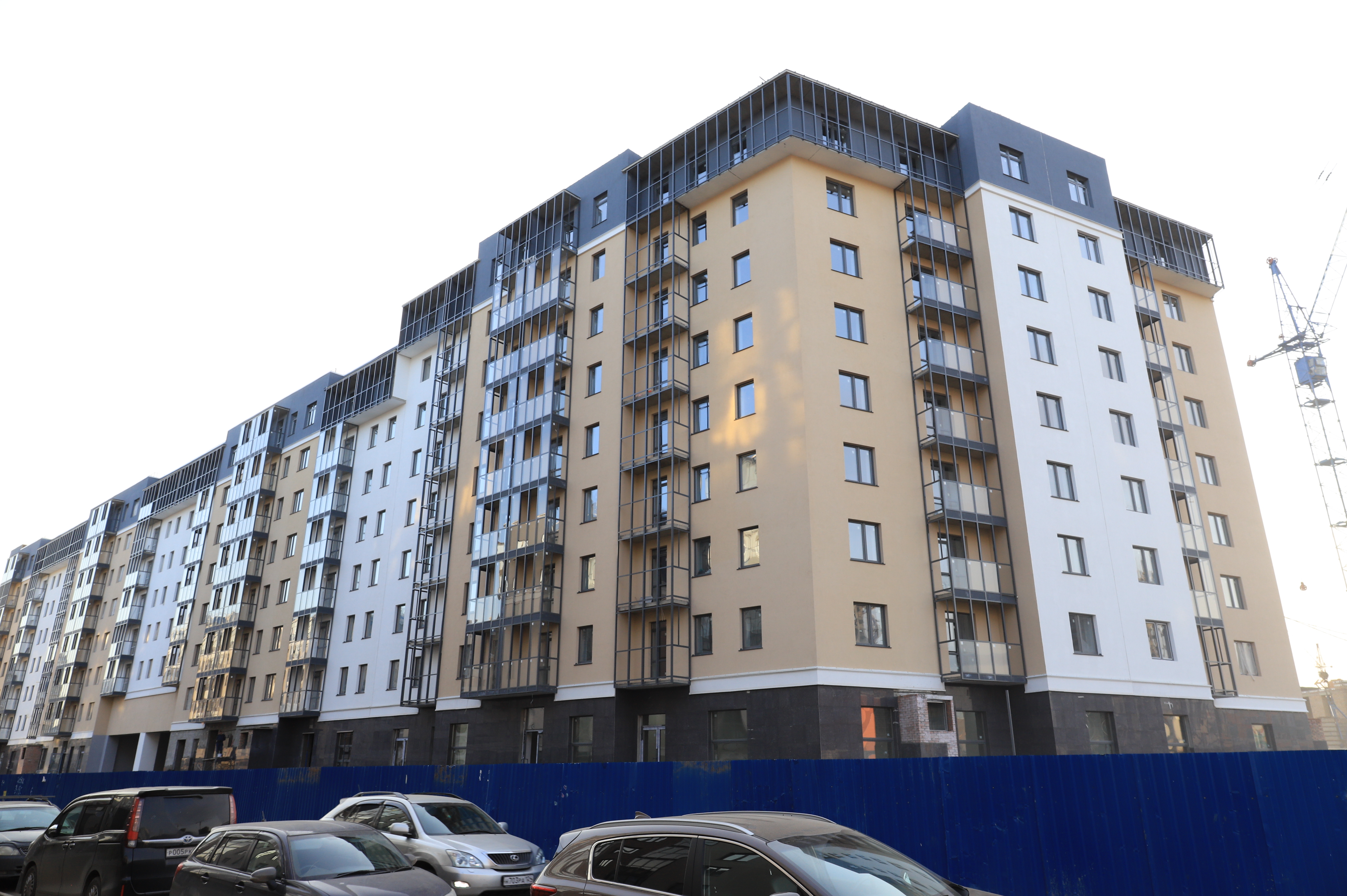 Ход Строительства ЖК ПРЕОБРАЖЕНСКИЙ Дом №9 ОКТЯБРЬ 2021