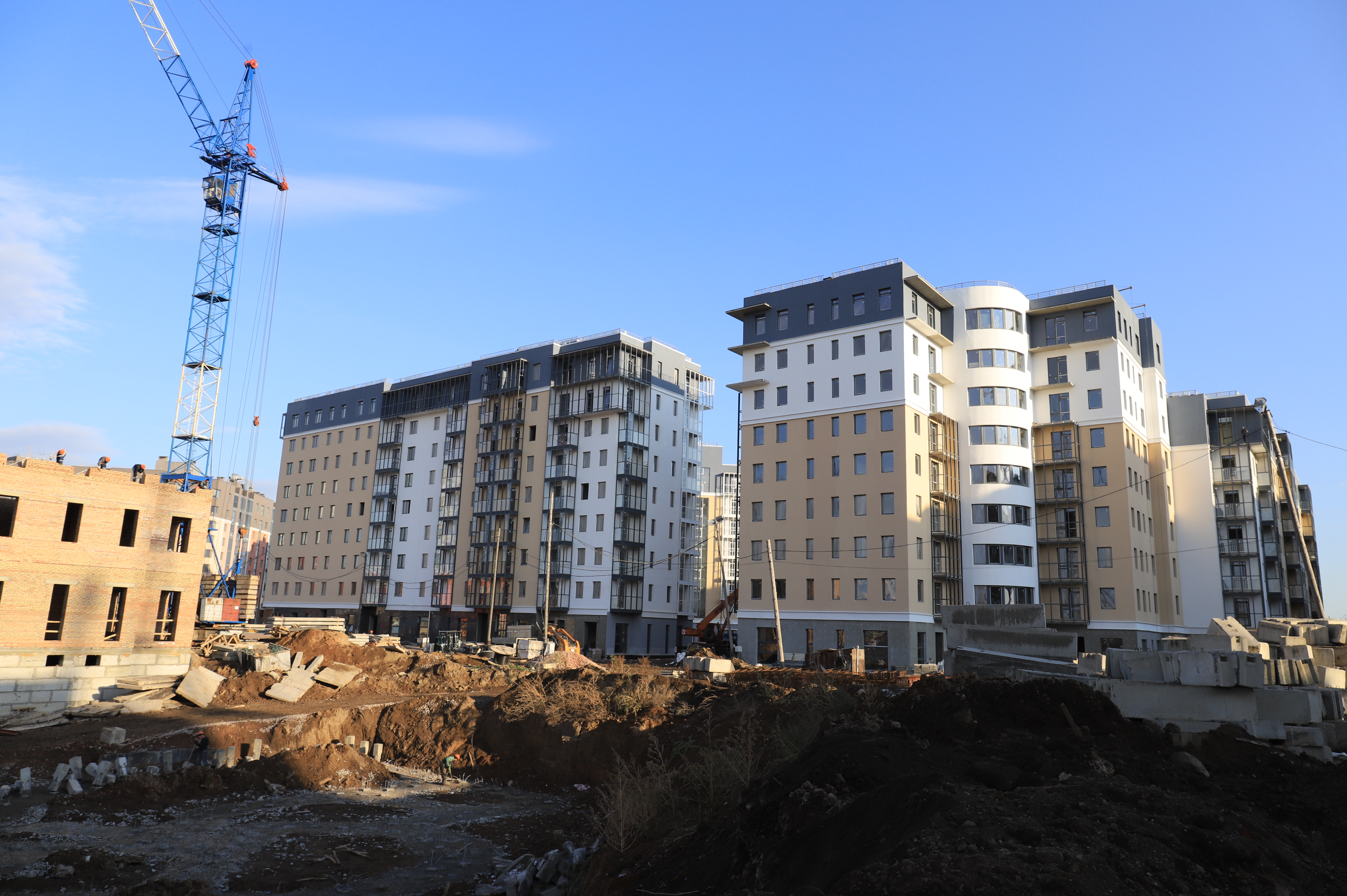 Ход Строительства ЖК ПРЕОБРАЖЕНСКИЙ Дом №9 ОКТЯБРЬ 2021