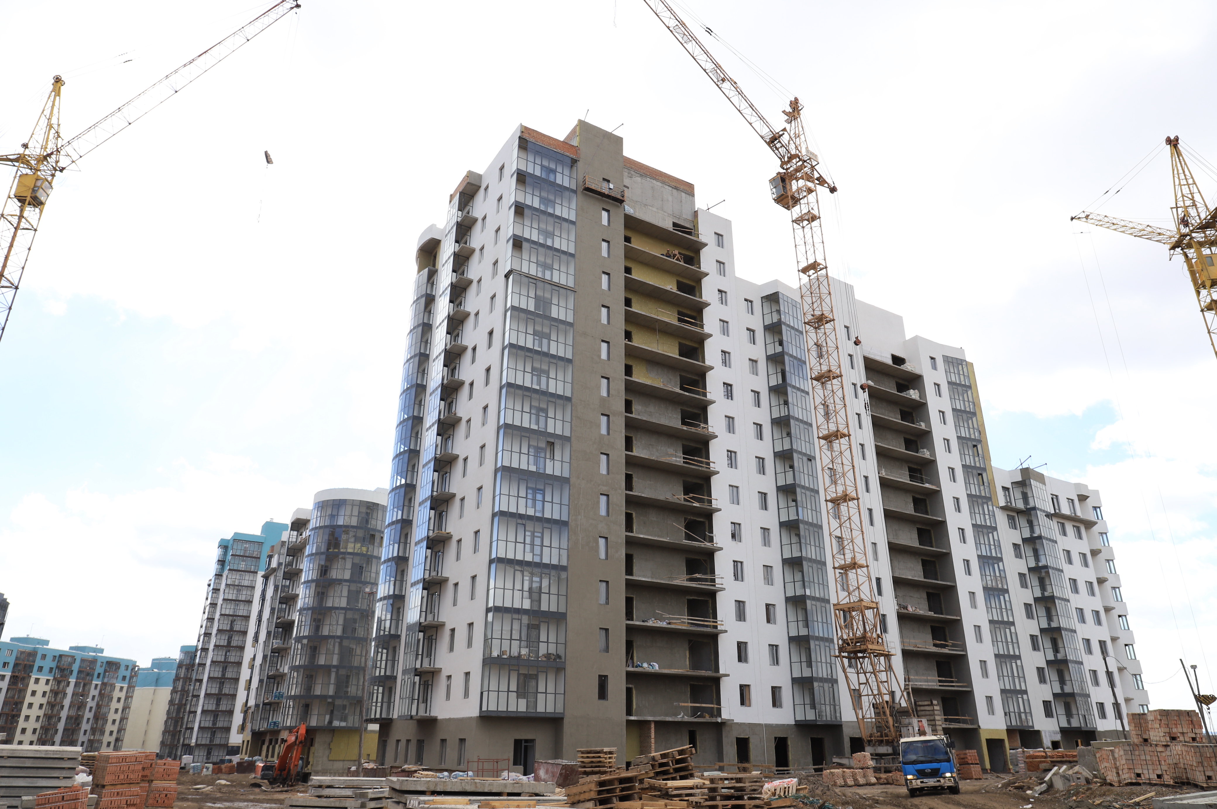 Ход Строительства ЖК ПРЕОБРАЖЕНСКИЙ Дом №5 АПРЕЛЬ 2022