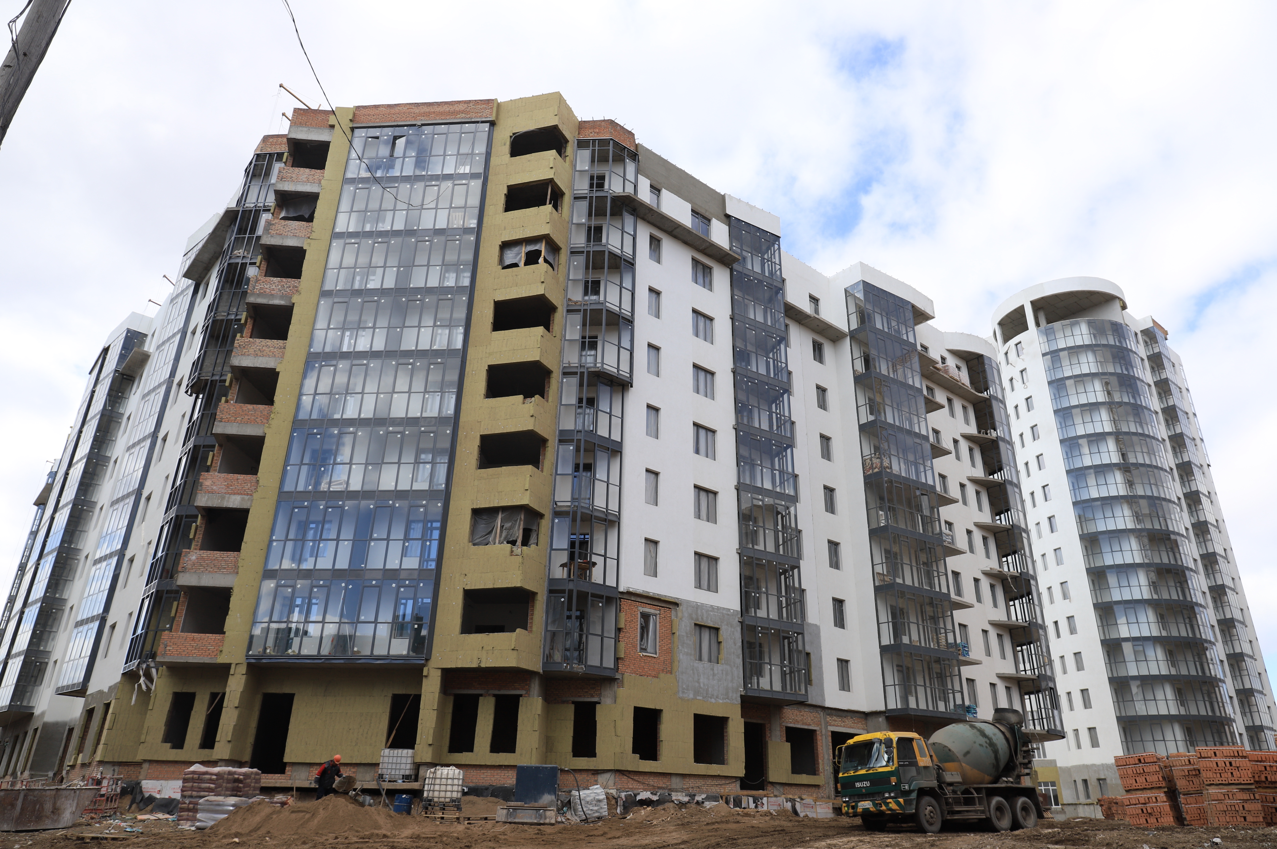 Ход Строительства ЖК ПРЕОБРАЖЕНСКИЙ Дом №5 АПРЕЛЬ 2022