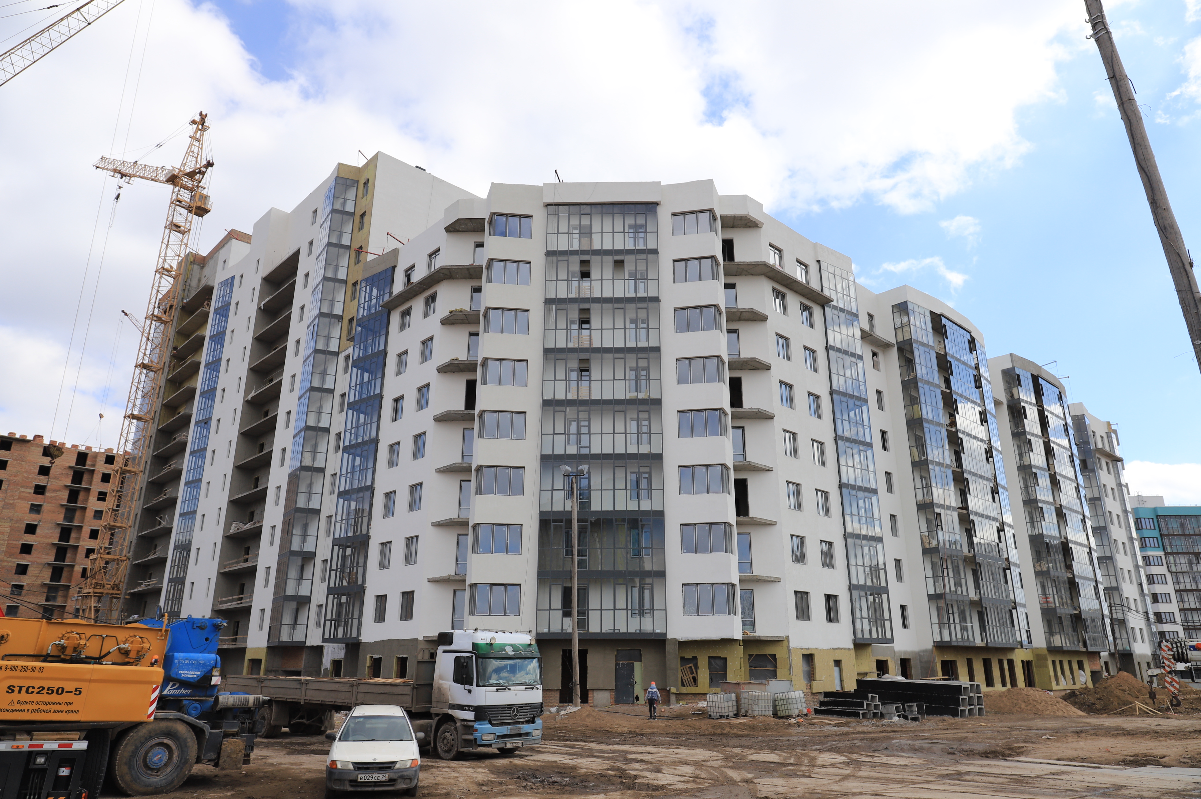 Ход Строительства ЖК ПРЕОБРАЖЕНСКИЙ Дом №5 АПРЕЛЬ 2022