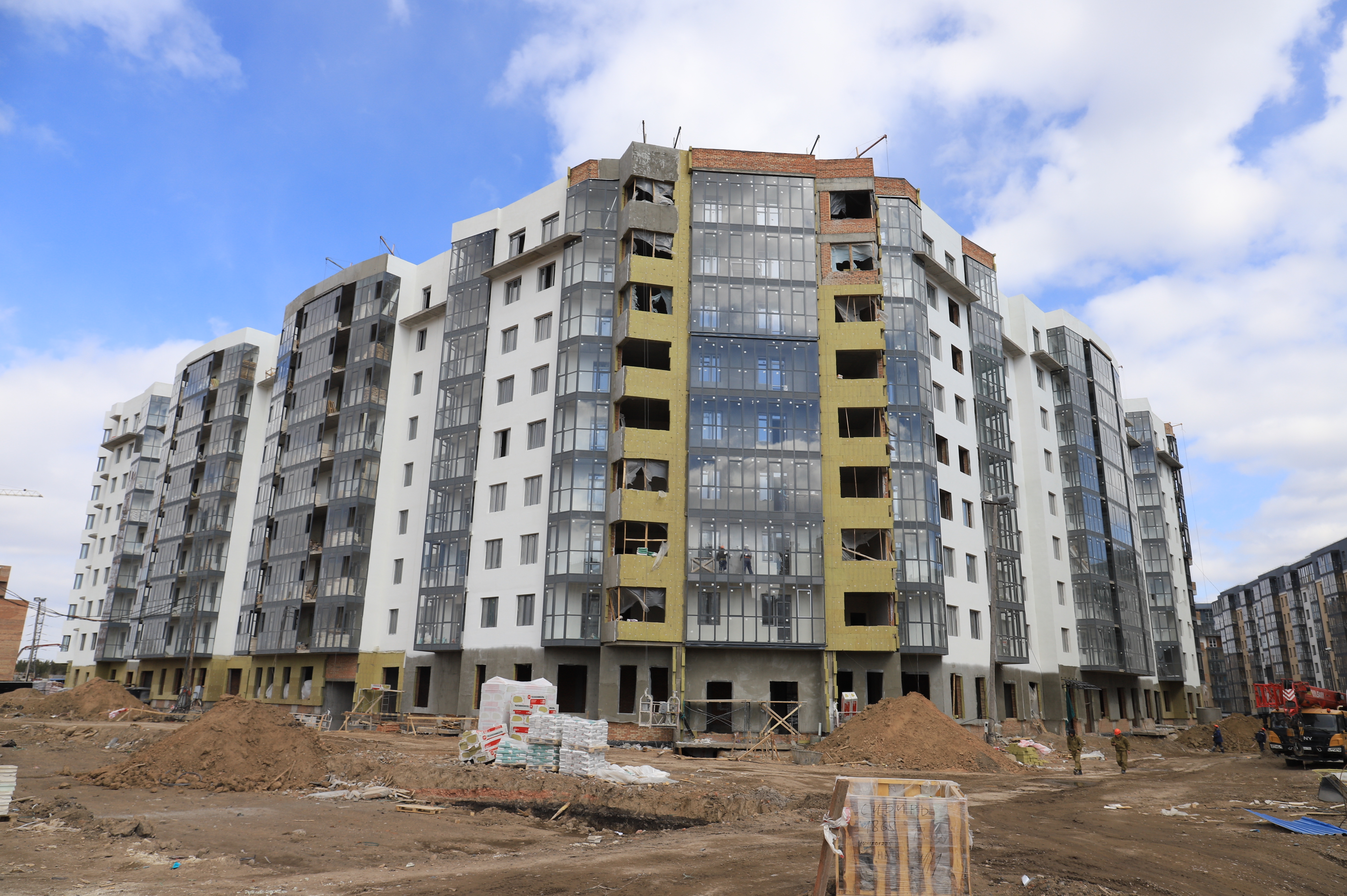 Ход Строительства ЖК ПРЕОБРАЖЕНСКИЙ Дом №5 АПРЕЛЬ 2022