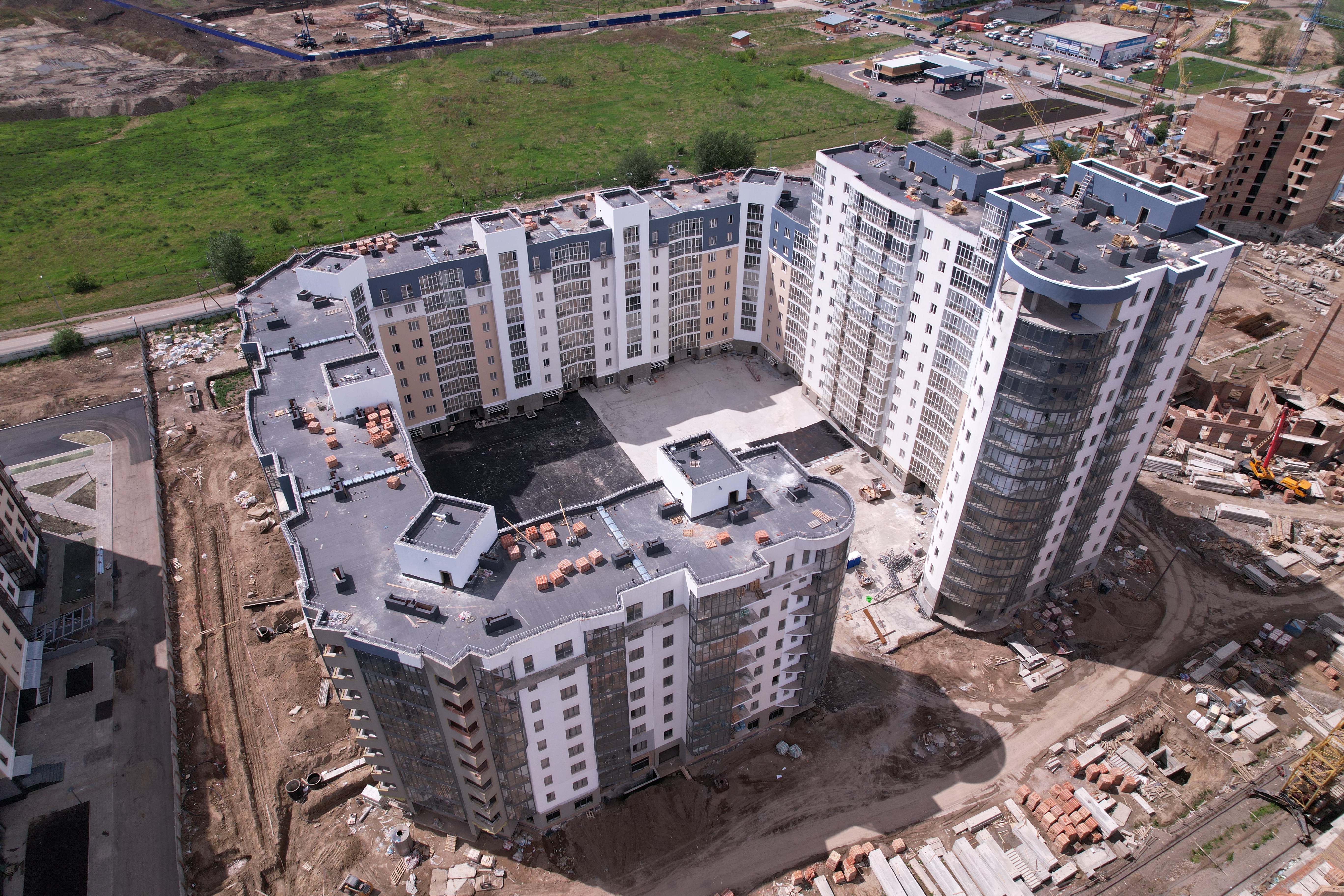 Ход Строительства ЖК ПРЕОБРАЖЕНСКИЙ Дом №5 ИЮНЬ 2022