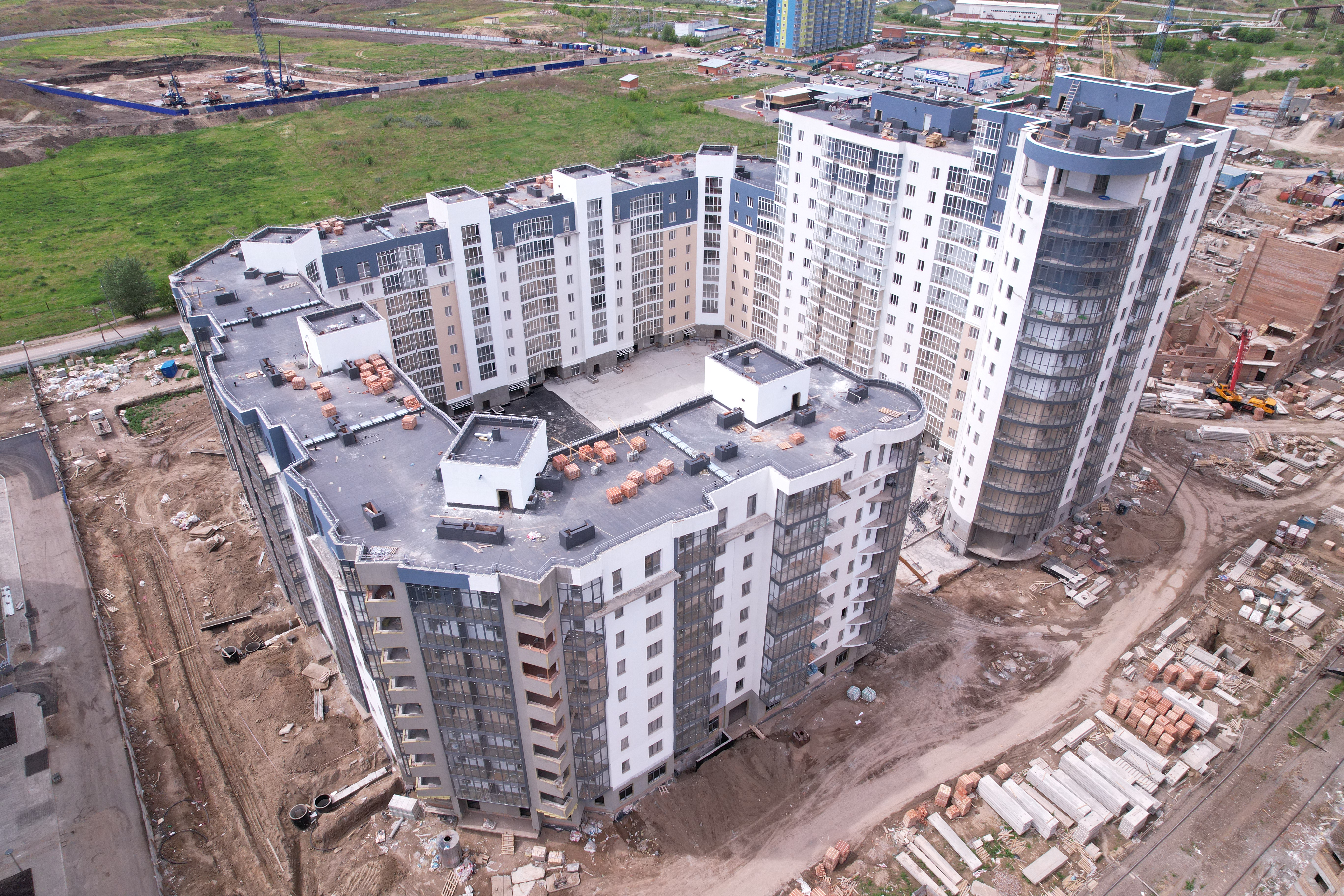 Ход Строительства ЖК ПРЕОБРАЖЕНСКИЙ Дом №5 ИЮНЬ 2022