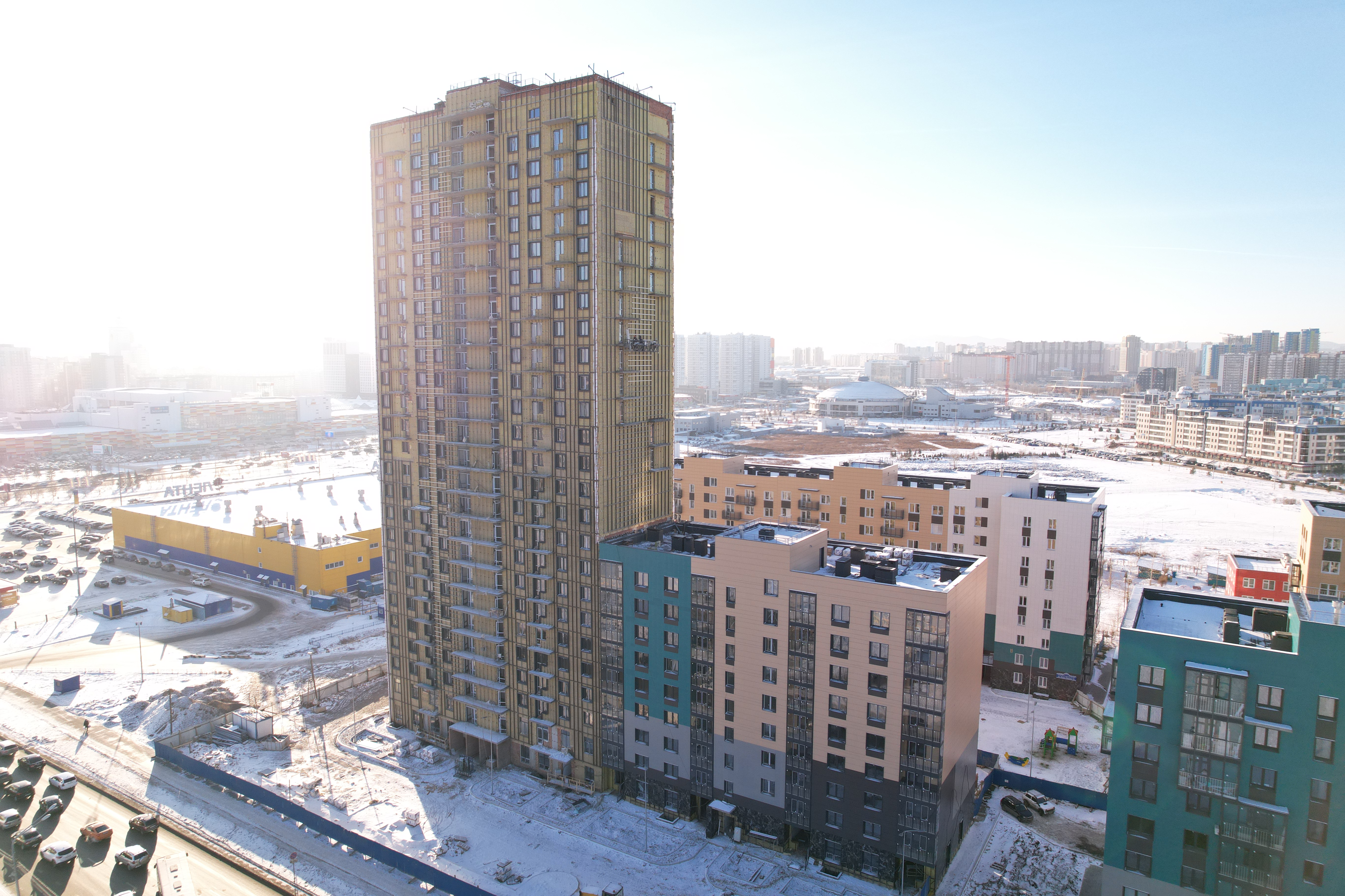 Ход Строительства ЖК ПРЕОБРАЖЕНСКИЙ Дом №22.3 ДЕКАБРЬ 2022