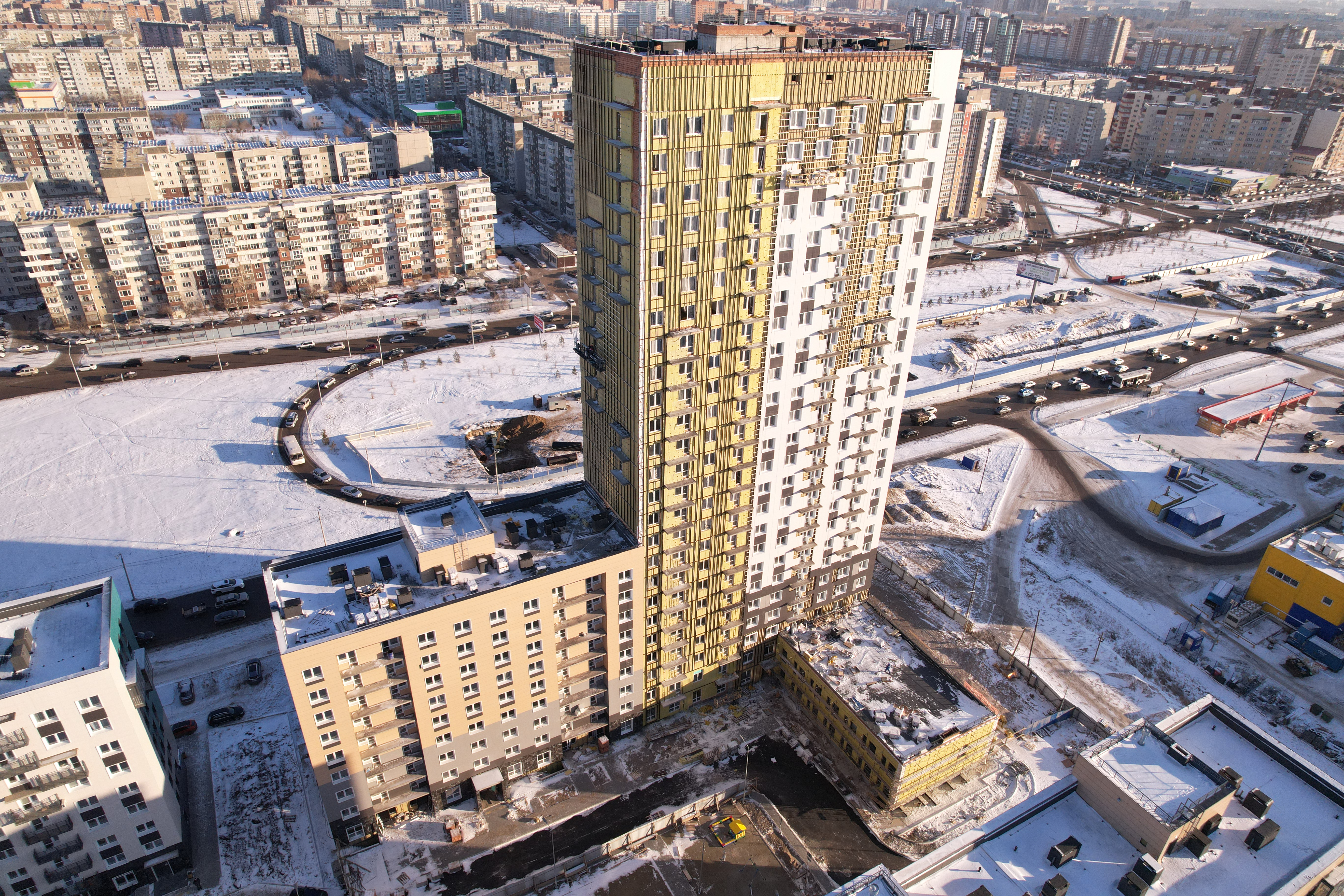 Ход Строительства ЖК ПРЕОБРАЖЕНСКИЙ Дом №22.3 ДЕКАБРЬ 2022