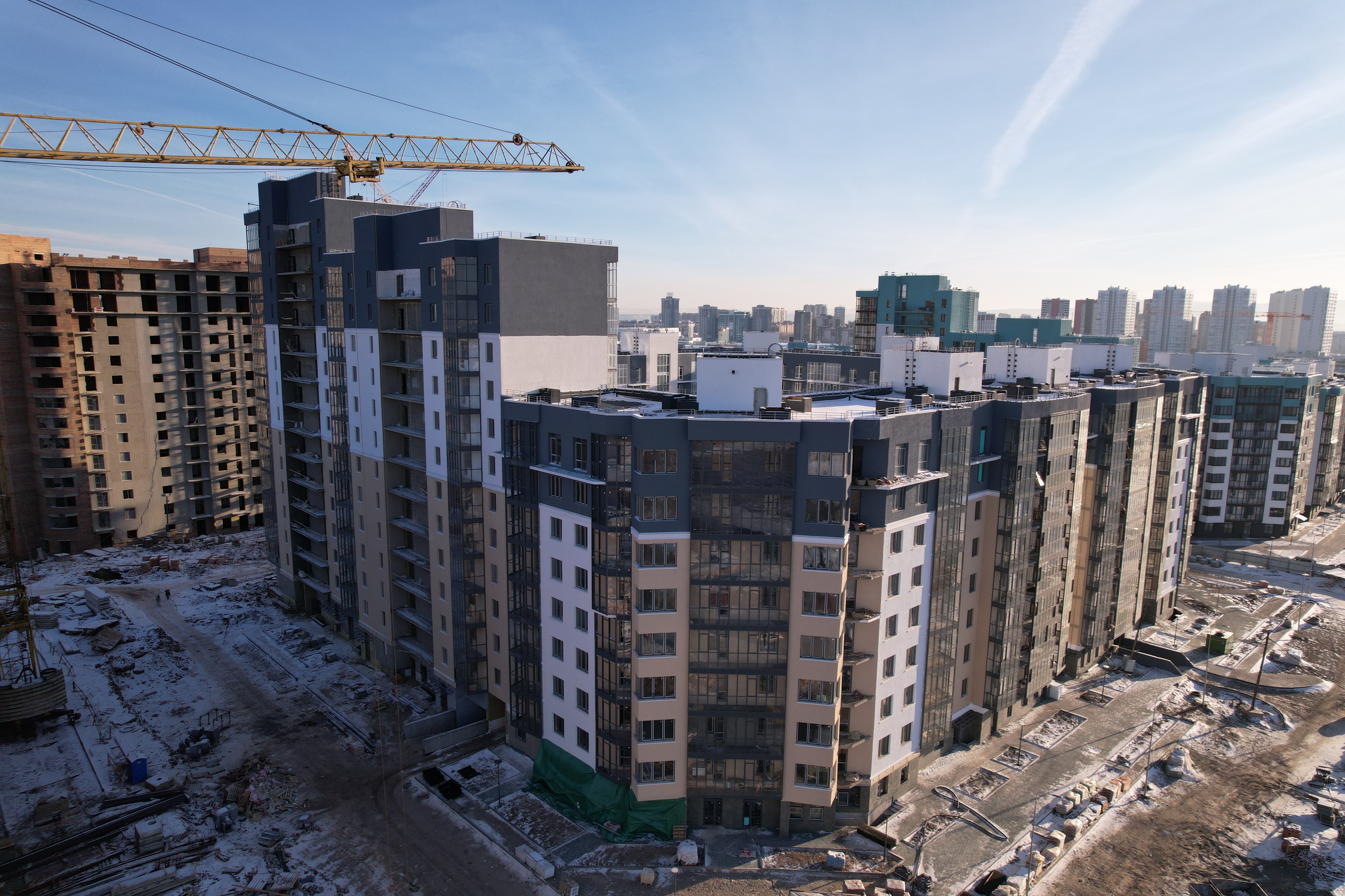 Ход Строительства ЖК ПРЕОБРАЖЕНСКИЙ Дом № 5 ДЕКАБРЬ 2022