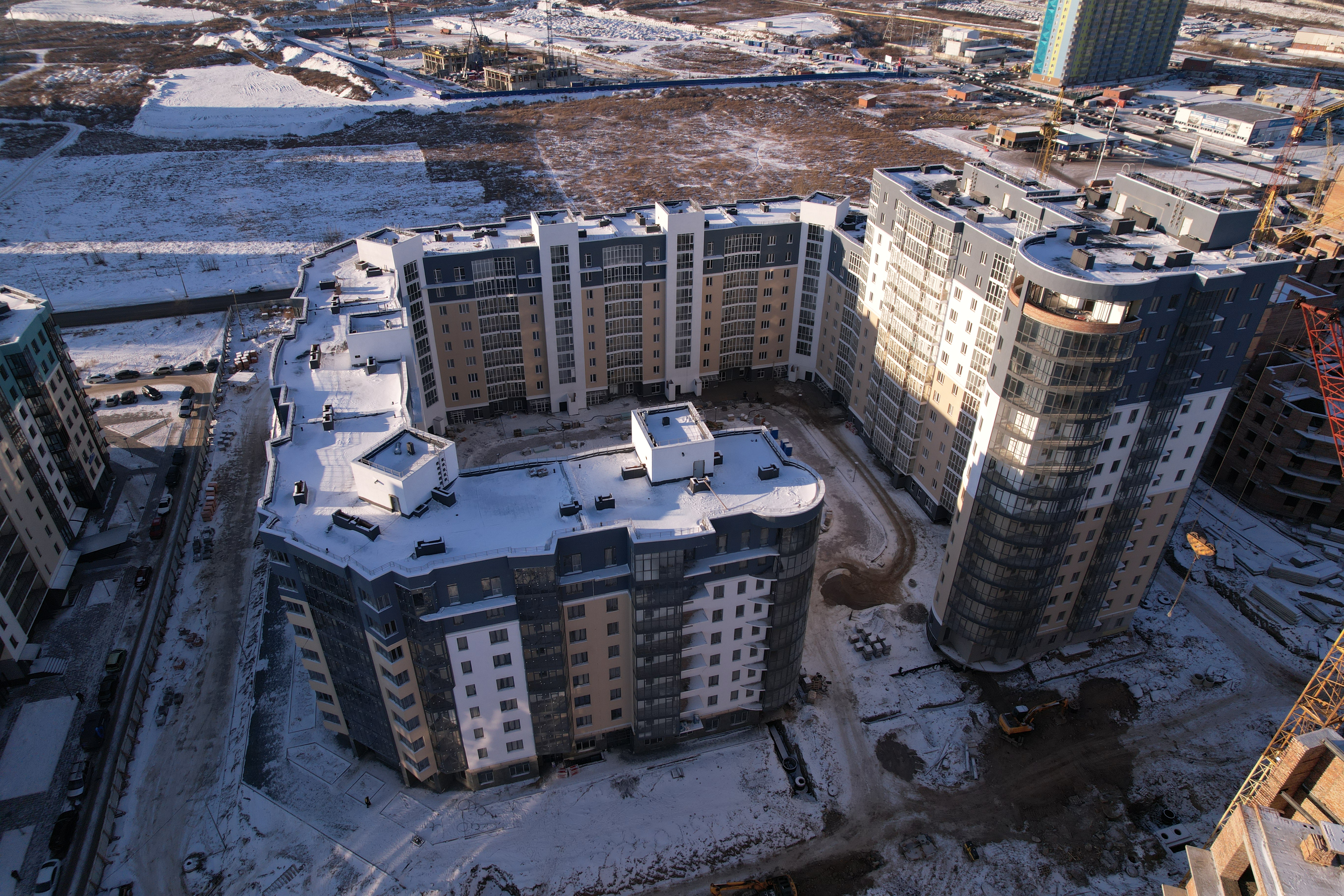 Ход Строительства ЖК ПРЕОБРАЖЕНСКИЙ Дом № 5 ДЕКАБРЬ 2022