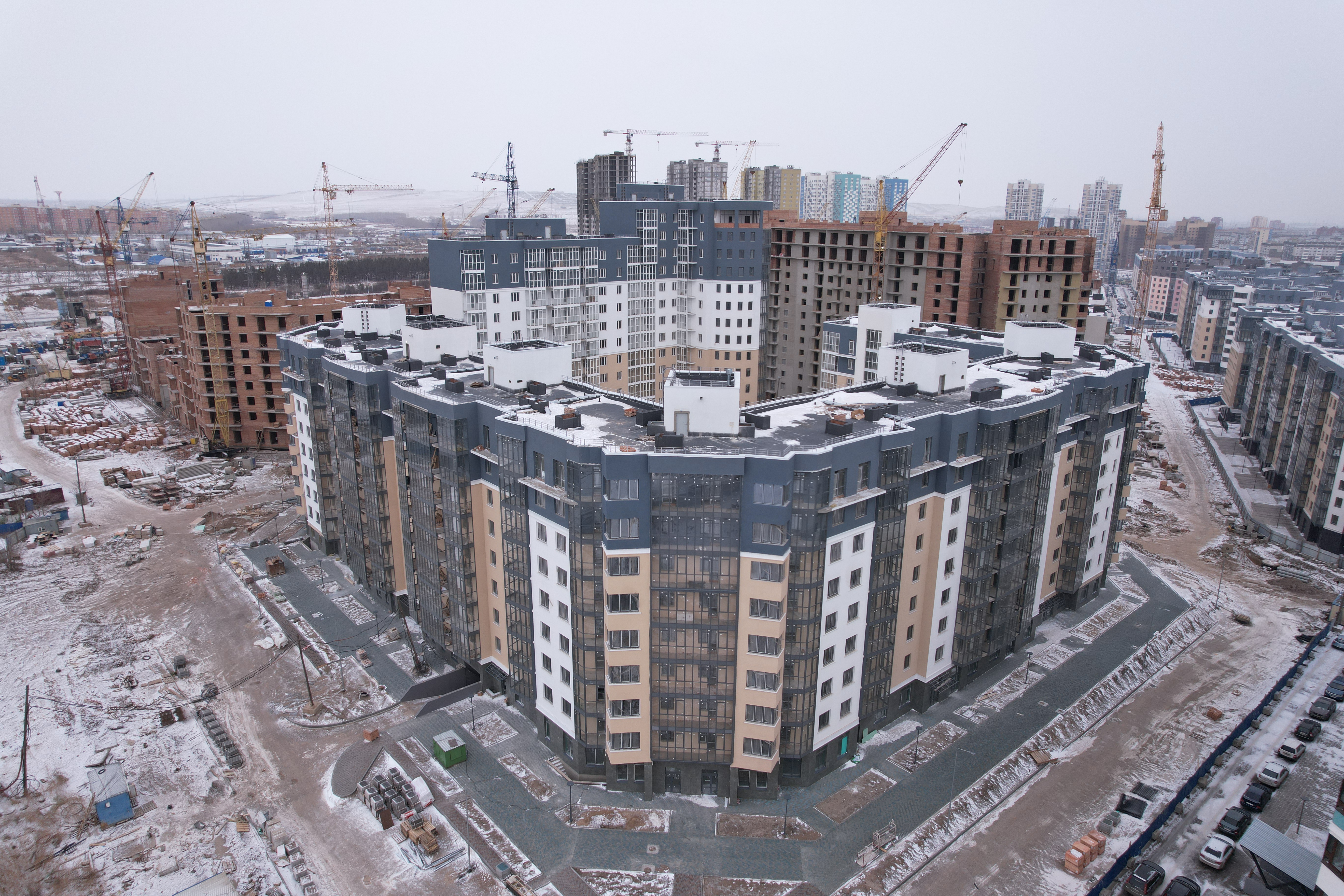 Ход Строительства ЖК ПРЕОБРАЖЕНСКИЙ Дом №5 ЯНВАРЬ 2023