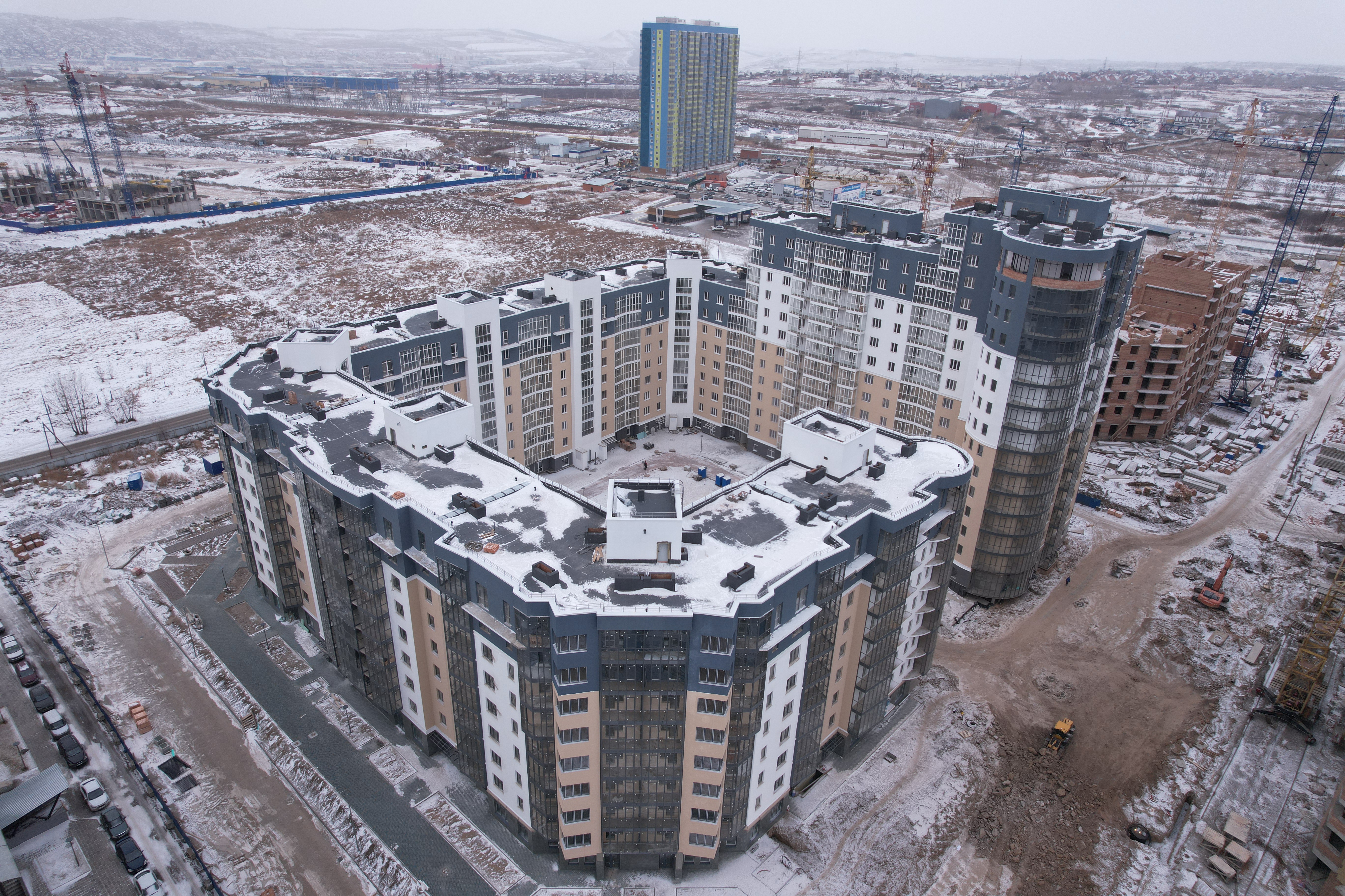 Ход Строительства ЖК ПРЕОБРАЖЕНСКИЙ Дом №5 ЯНВАРЬ 2023